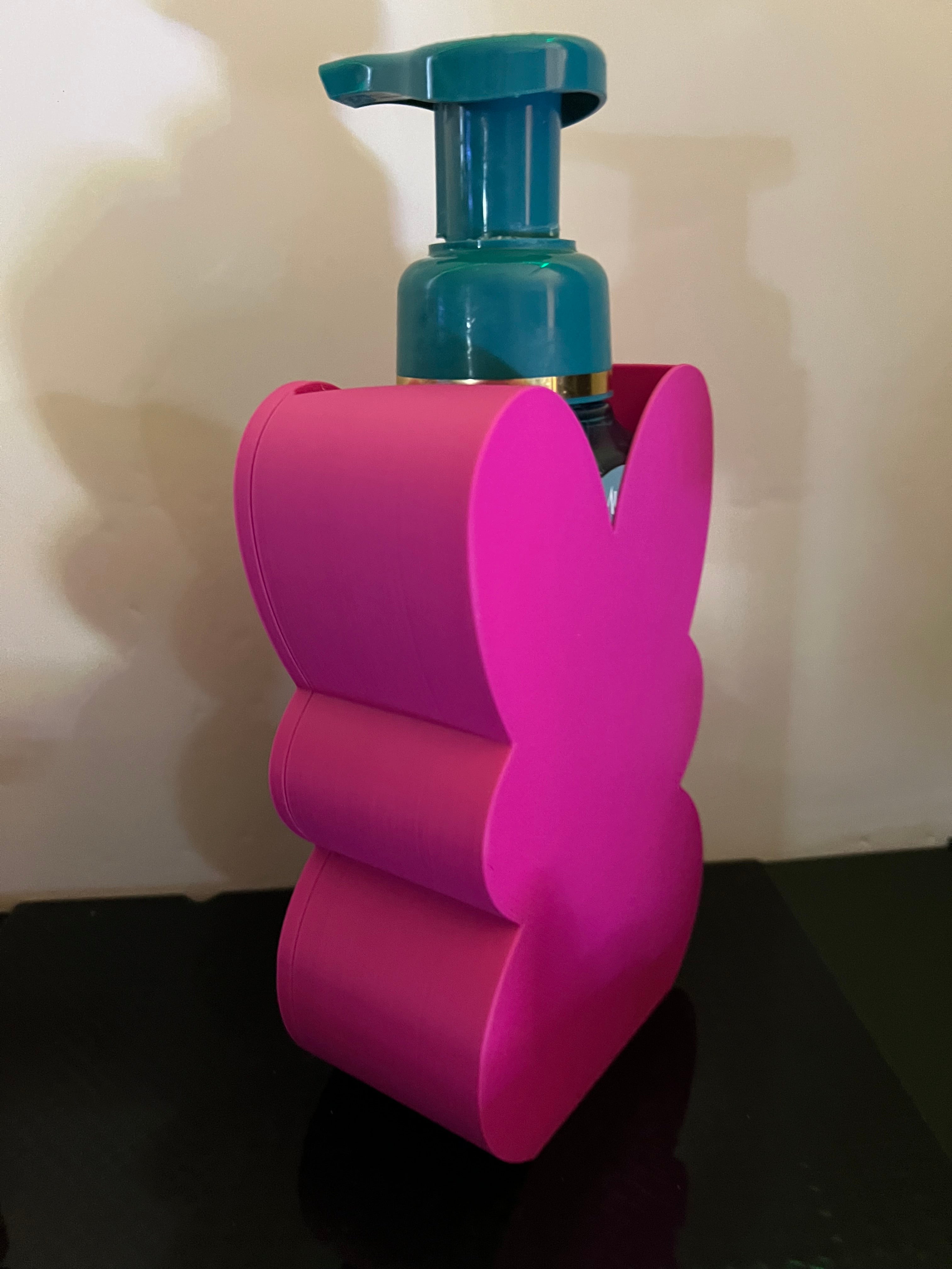 Easter Pink Peeps bath and body works soap holder