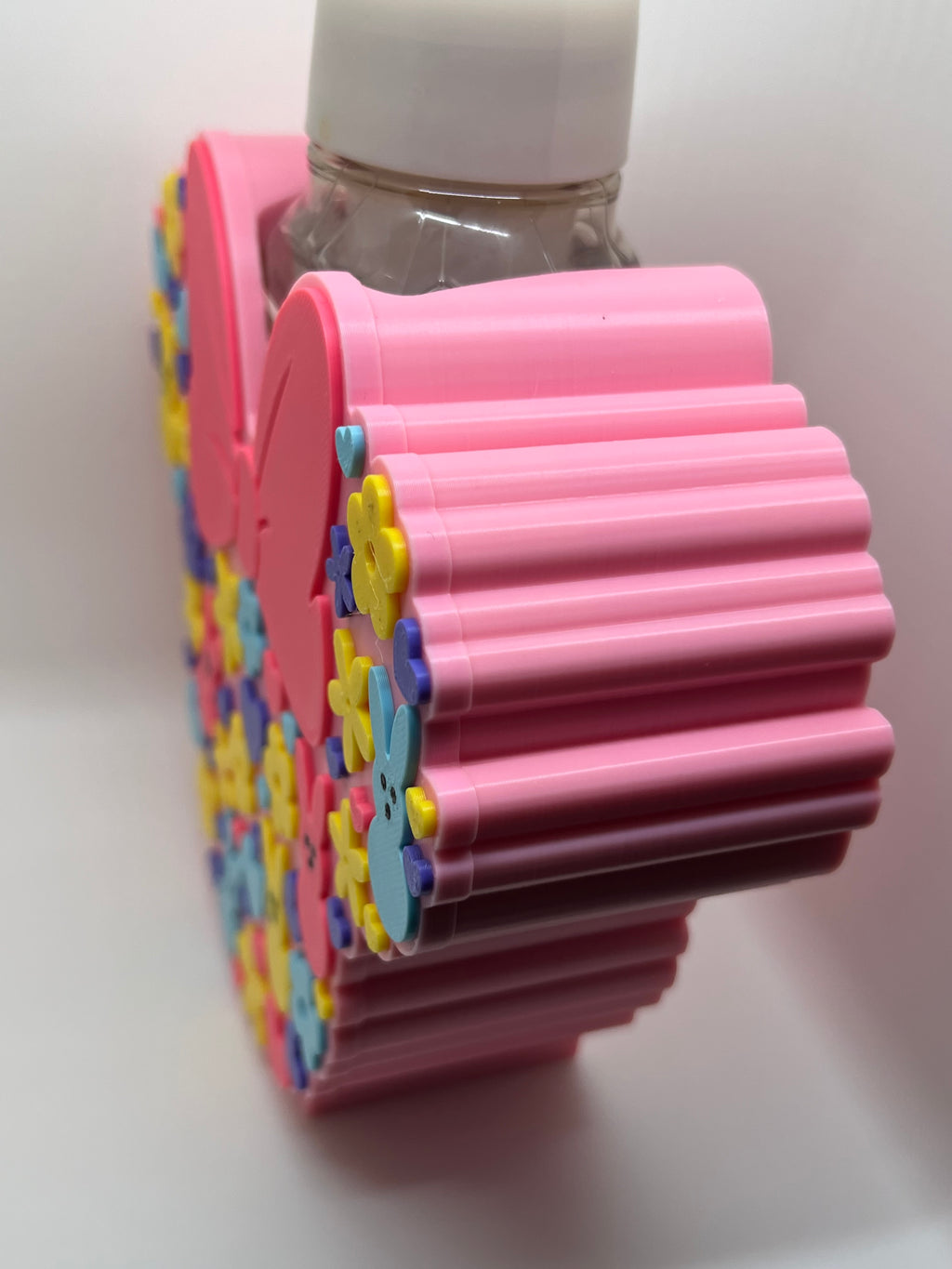 Custom Design - Easter Peeps and flower Minnie Mouse ears bath and body works soap holder