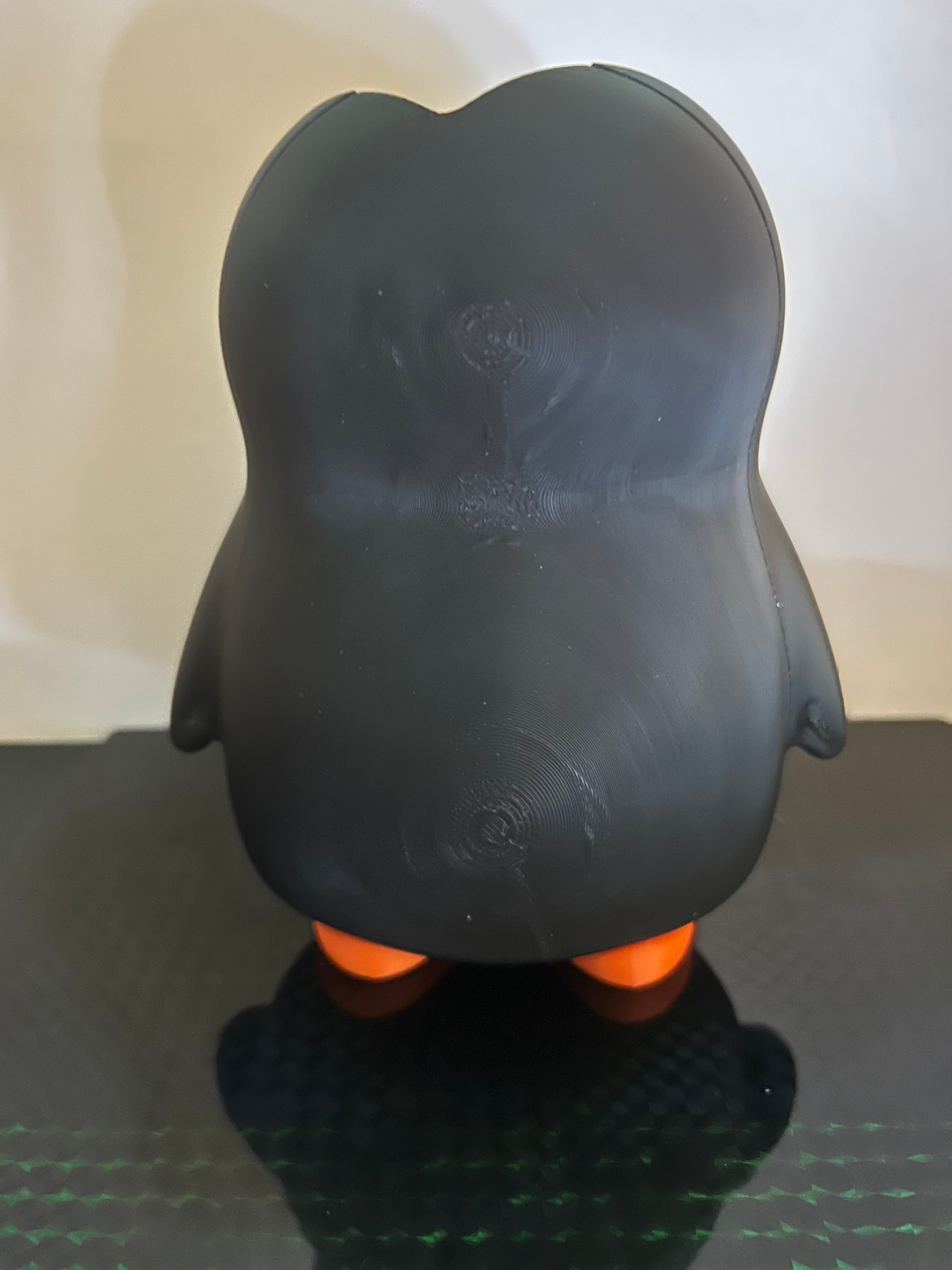 Penguin for bath and body works soap holder