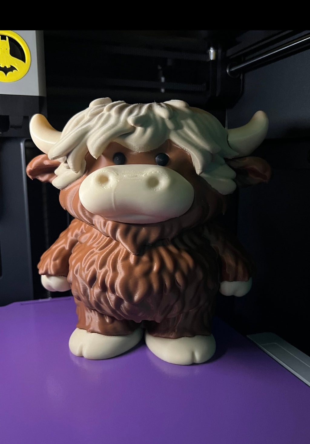 Highland Cow Bath and Body Works Soap Holder by 3d print