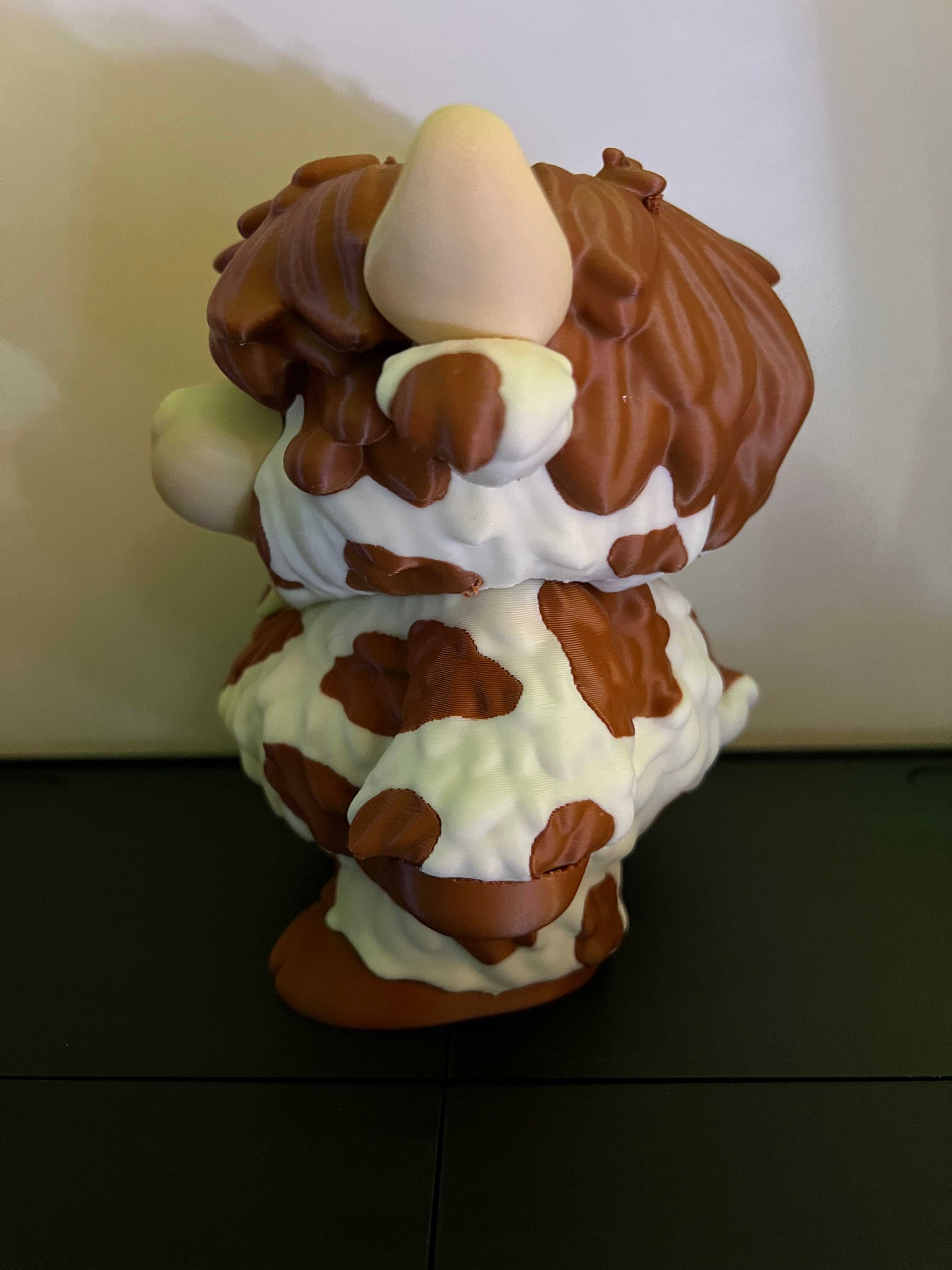 Highland Cow Bath and Body Works Soap Holder by 3d print