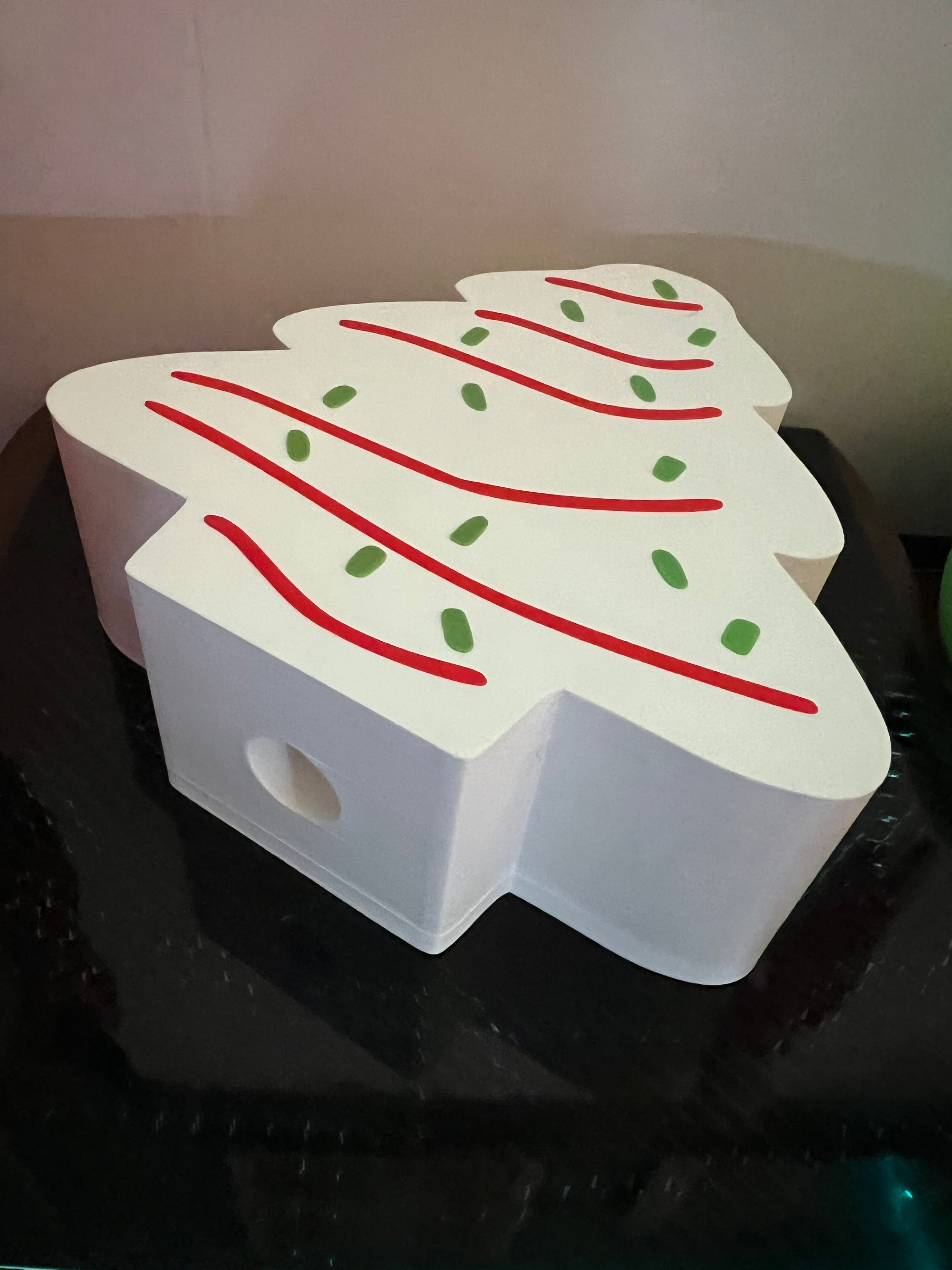 Little Debbie Christnas Tree Cake Bath & Body Works soap holder