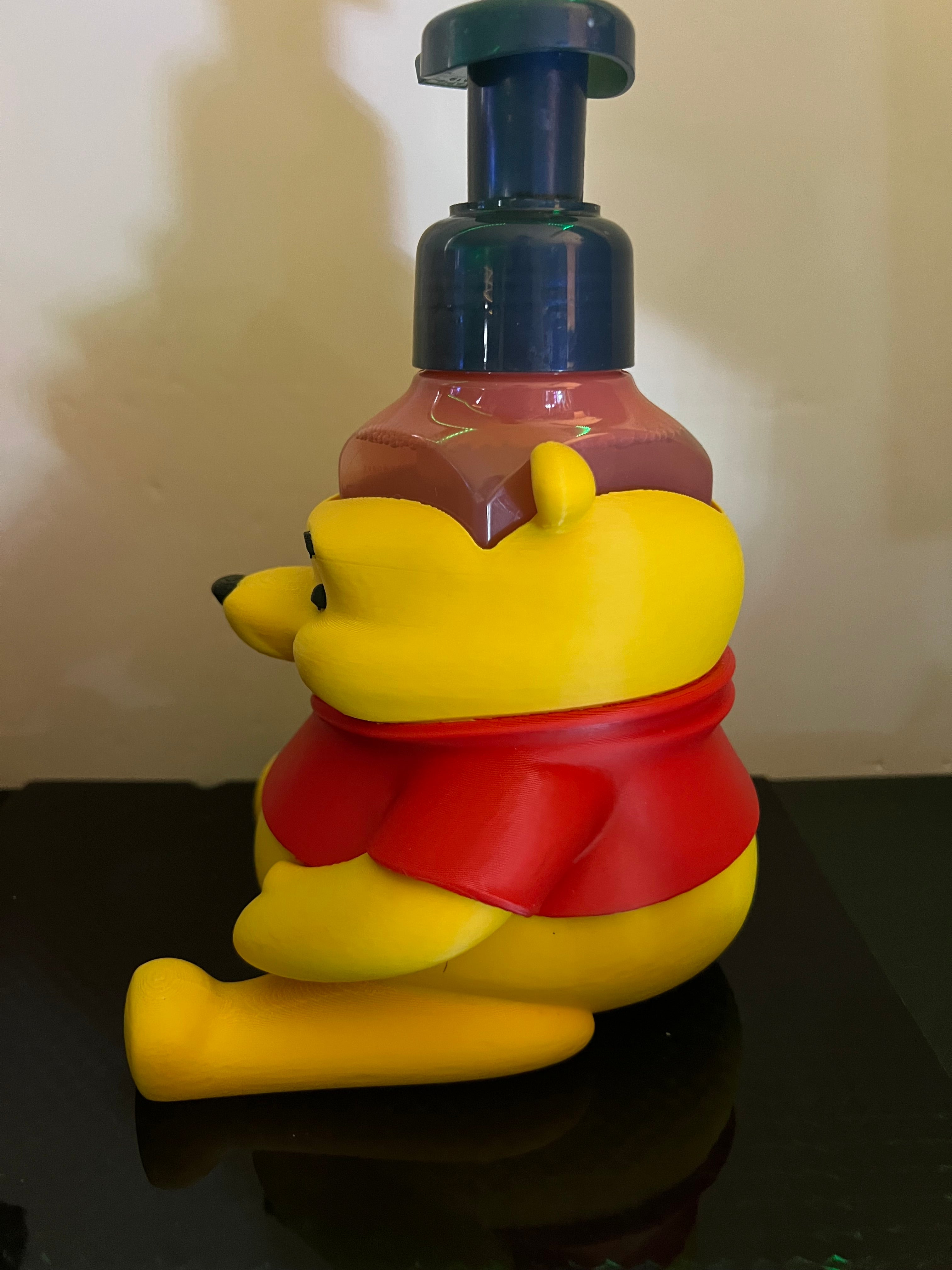 Custom design- Winnie of the Pooh bath and body works soap holder