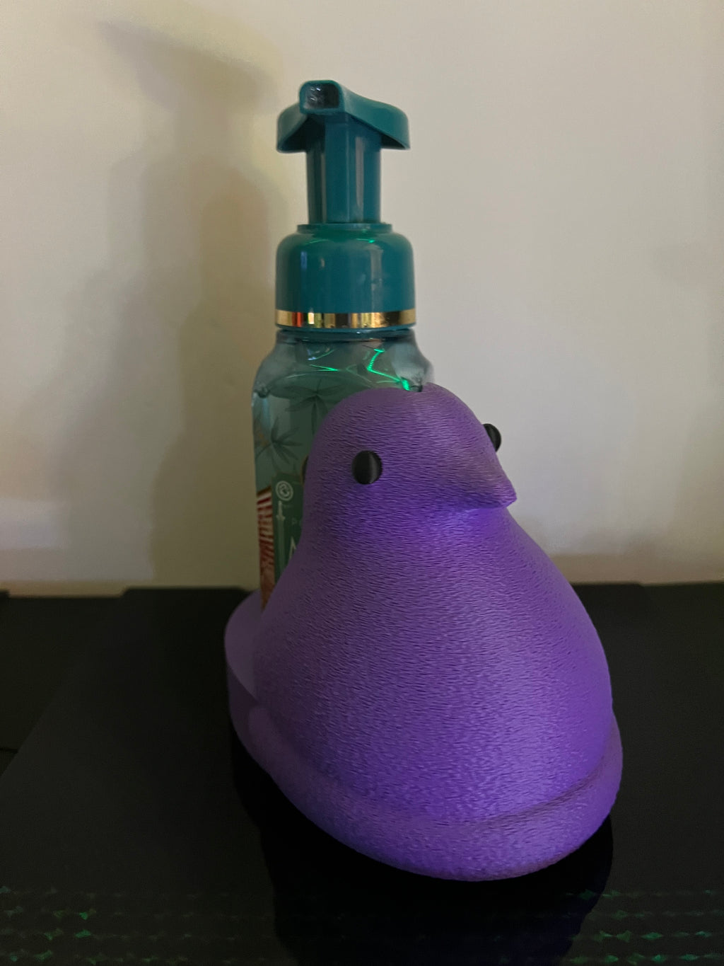 Easter Purple Peep chicken bath and body works soap holder