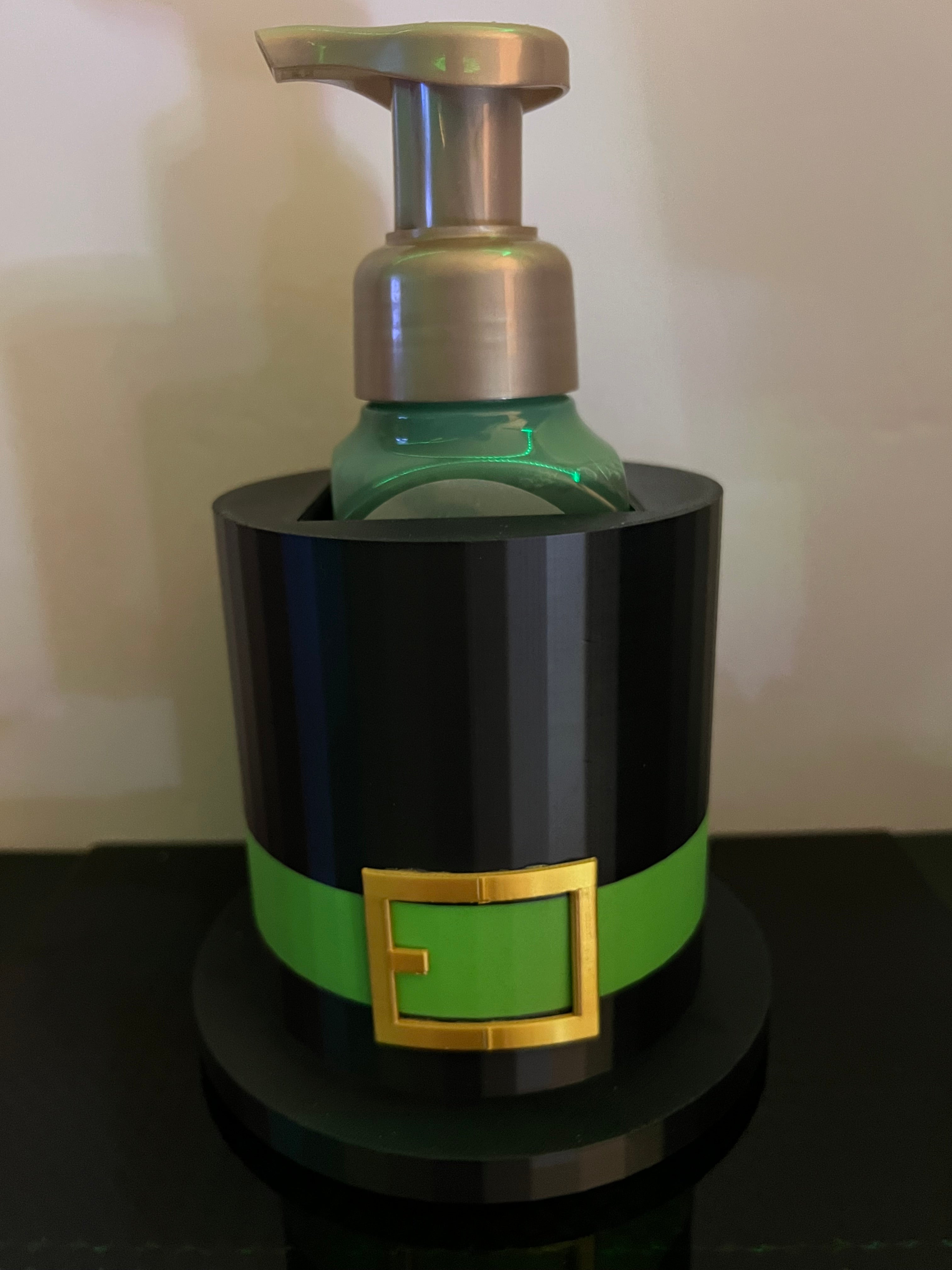 St Patrick bath and body works soap holder