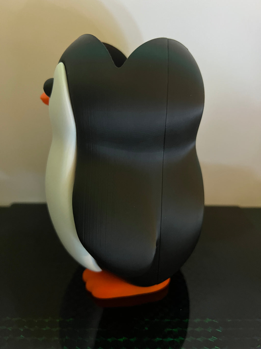 Penguin for bath and body works soap holder