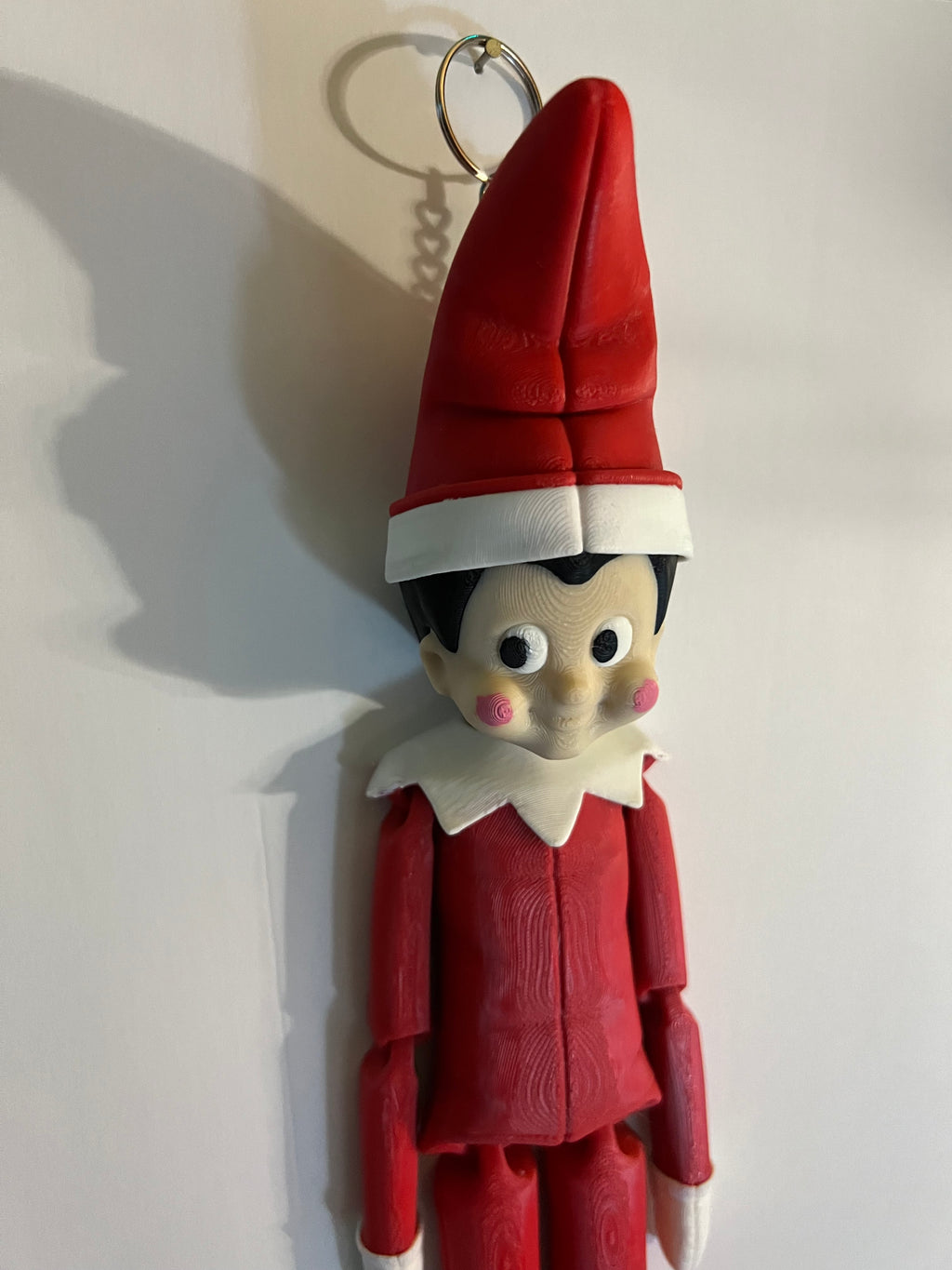 Christmas Flexi Elf on the Shelf by 3D print