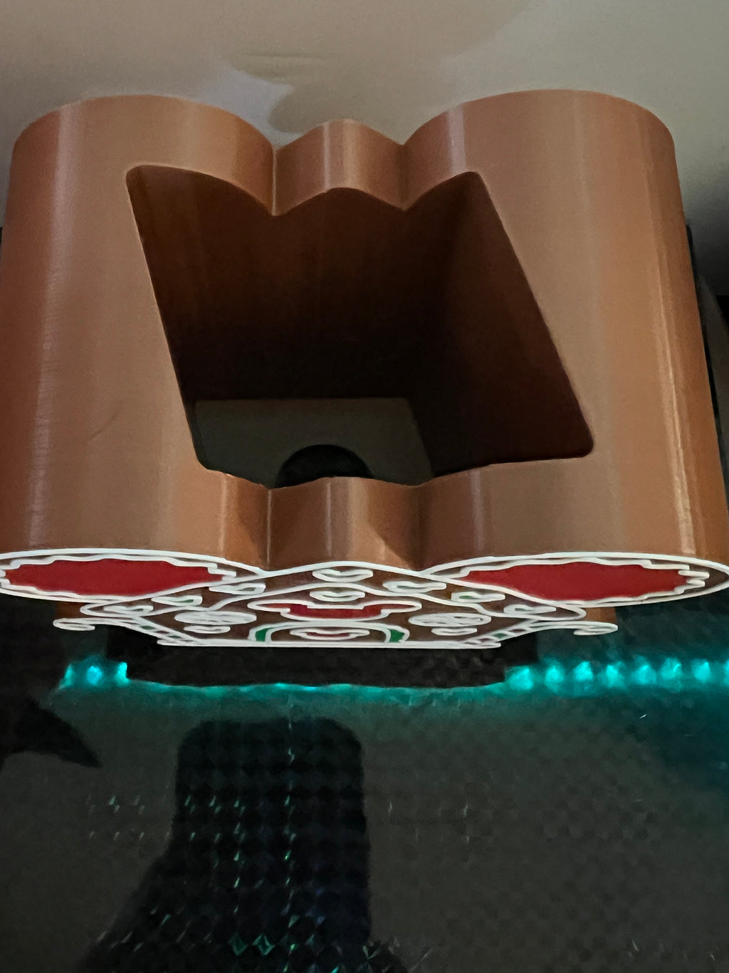 Gingerbread style Mickey Mouse Bath and Body works soap holder by 3D print