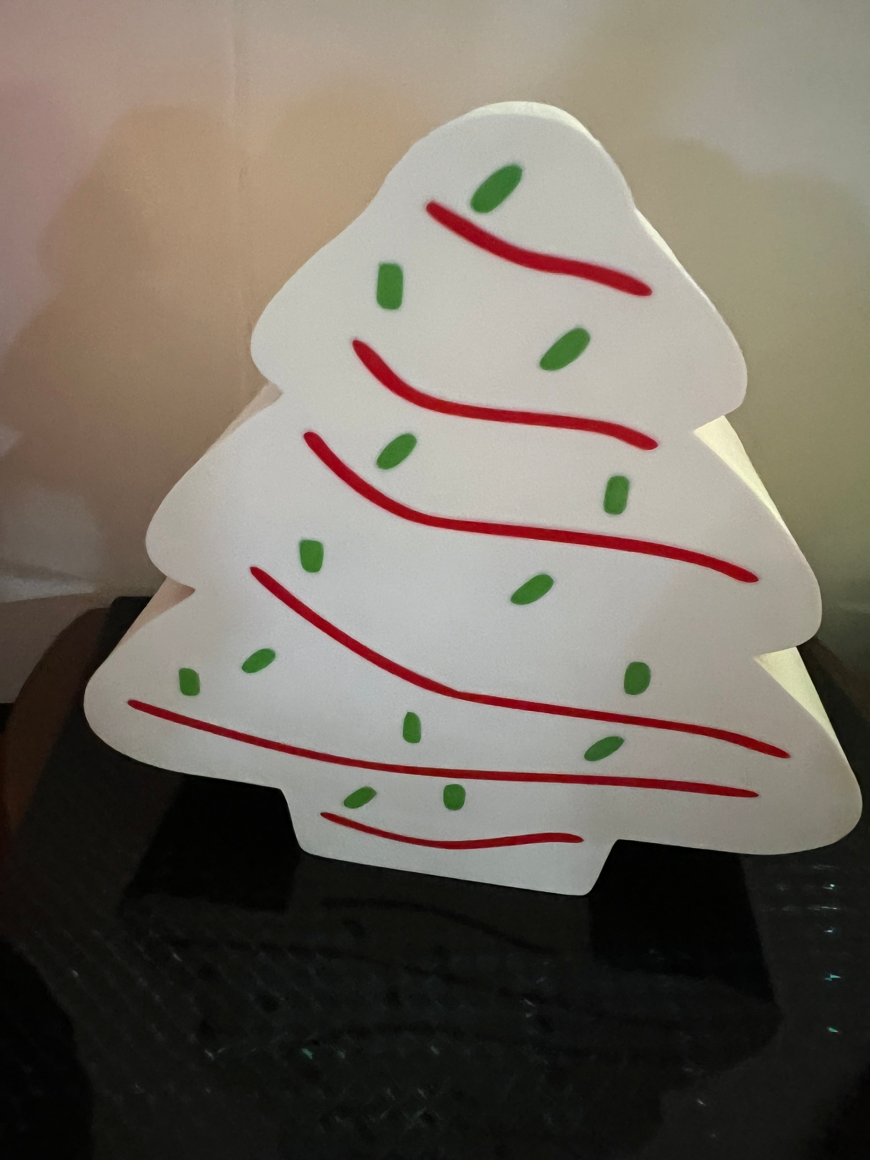 Little Debbie Christnas Tree Cake Bath & Body Works soap holder