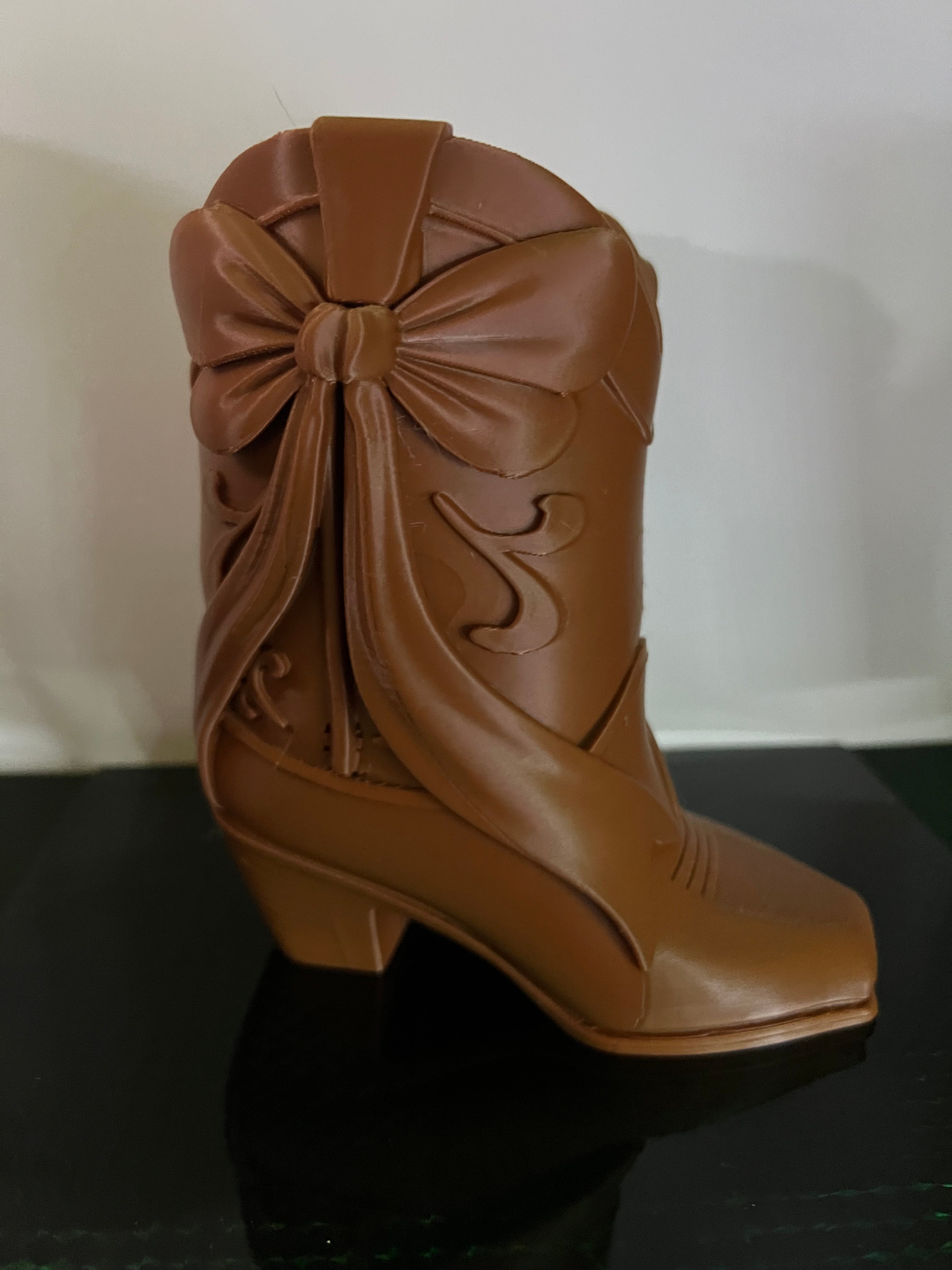 Cowboy boot bath and body works soap holder