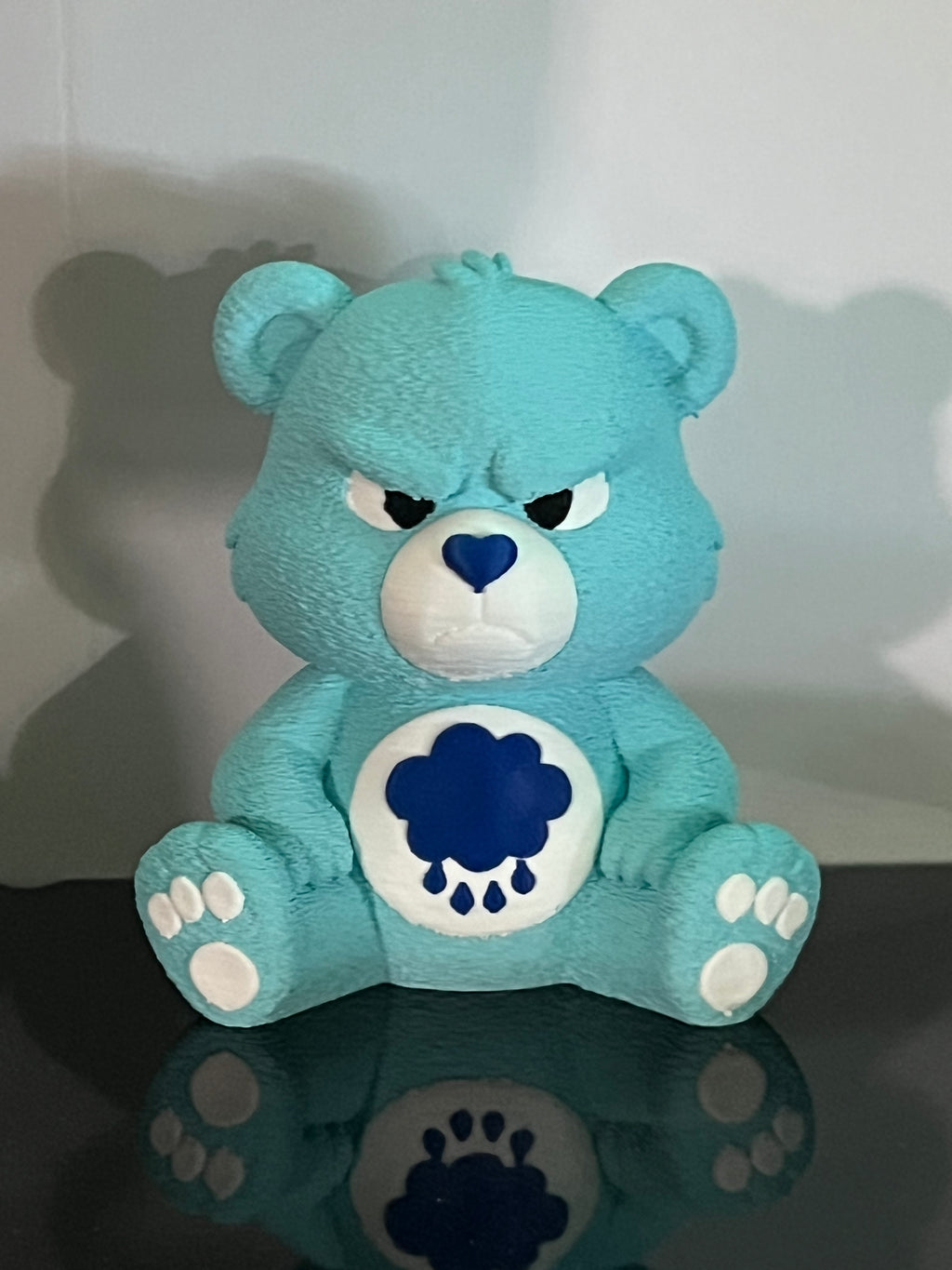 Grumpy Care Bear by 3D print