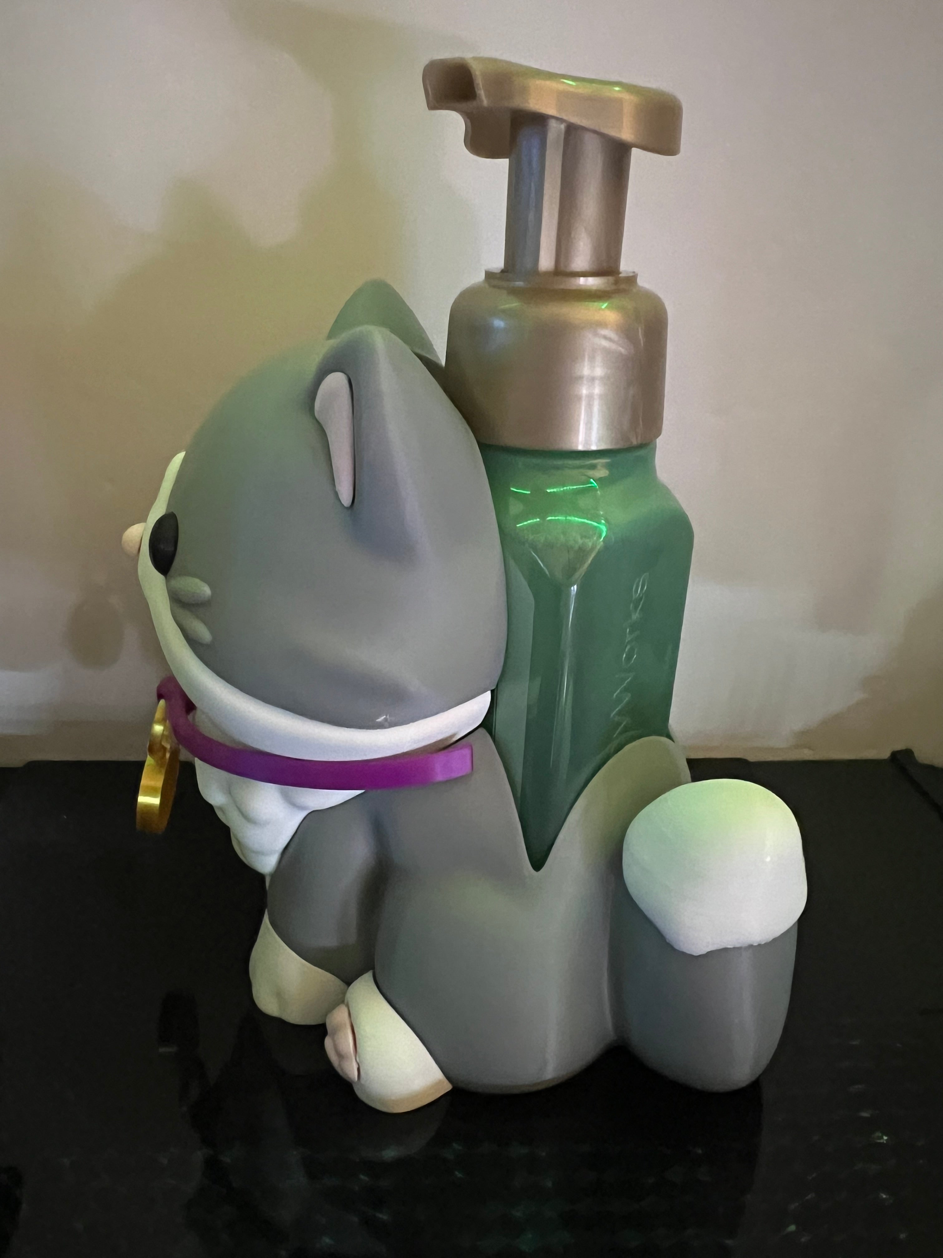 Kitty bath and body works soap holder