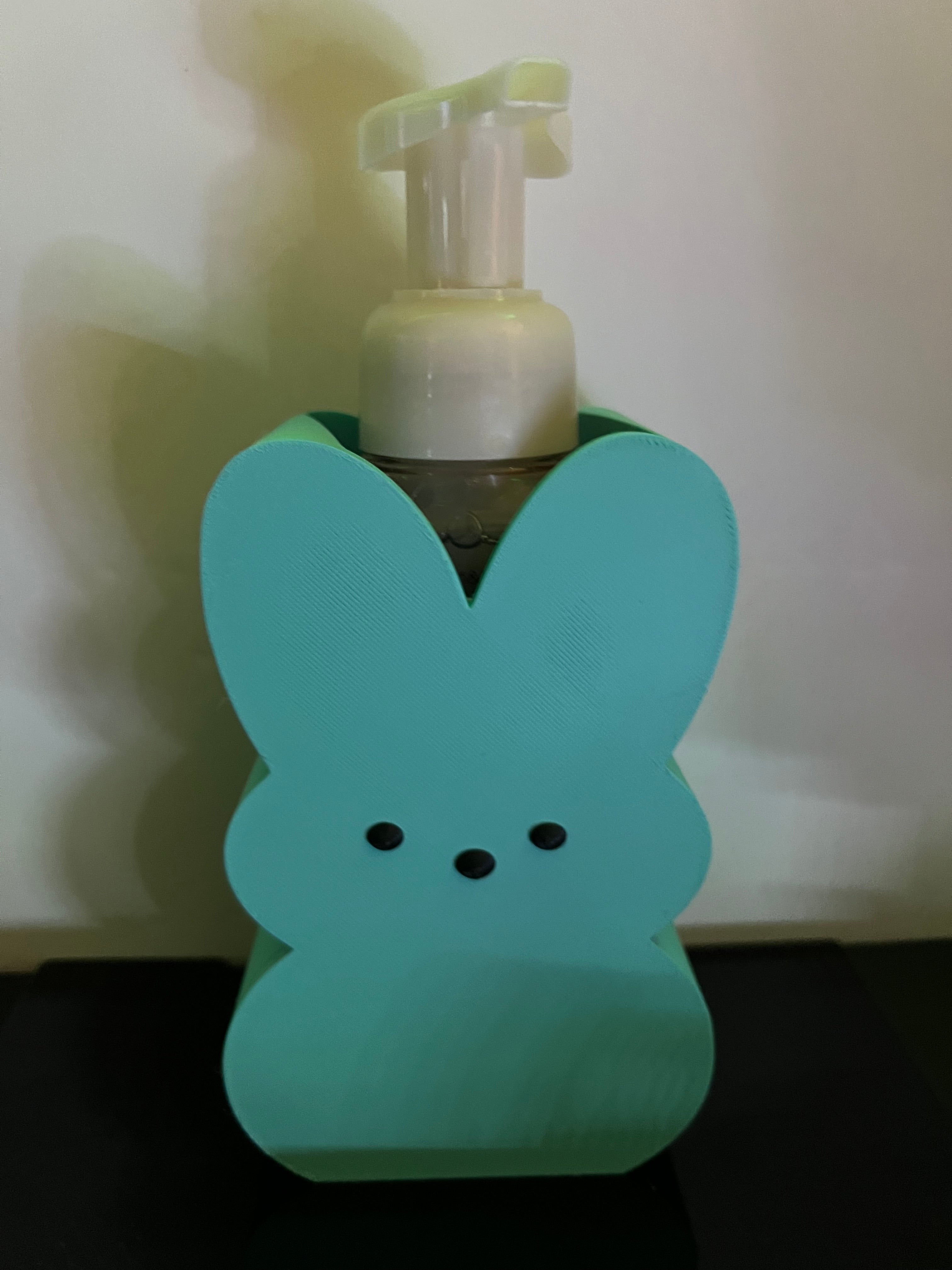 Easter Teal Peeps bath and body works soap holder