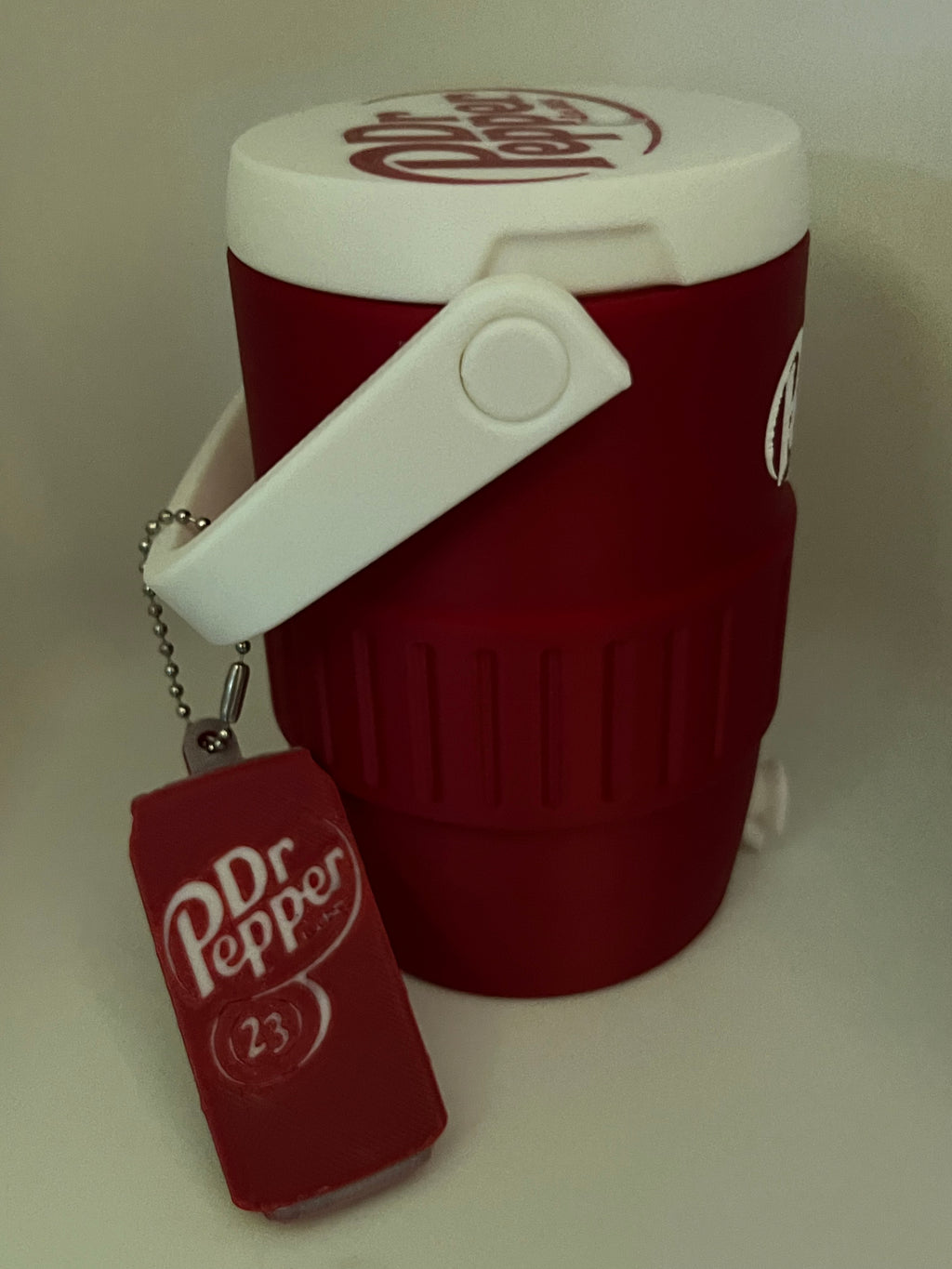 Custom Design - Dr Pepper Theme Cooler Can Holder 12 oz by 3d print