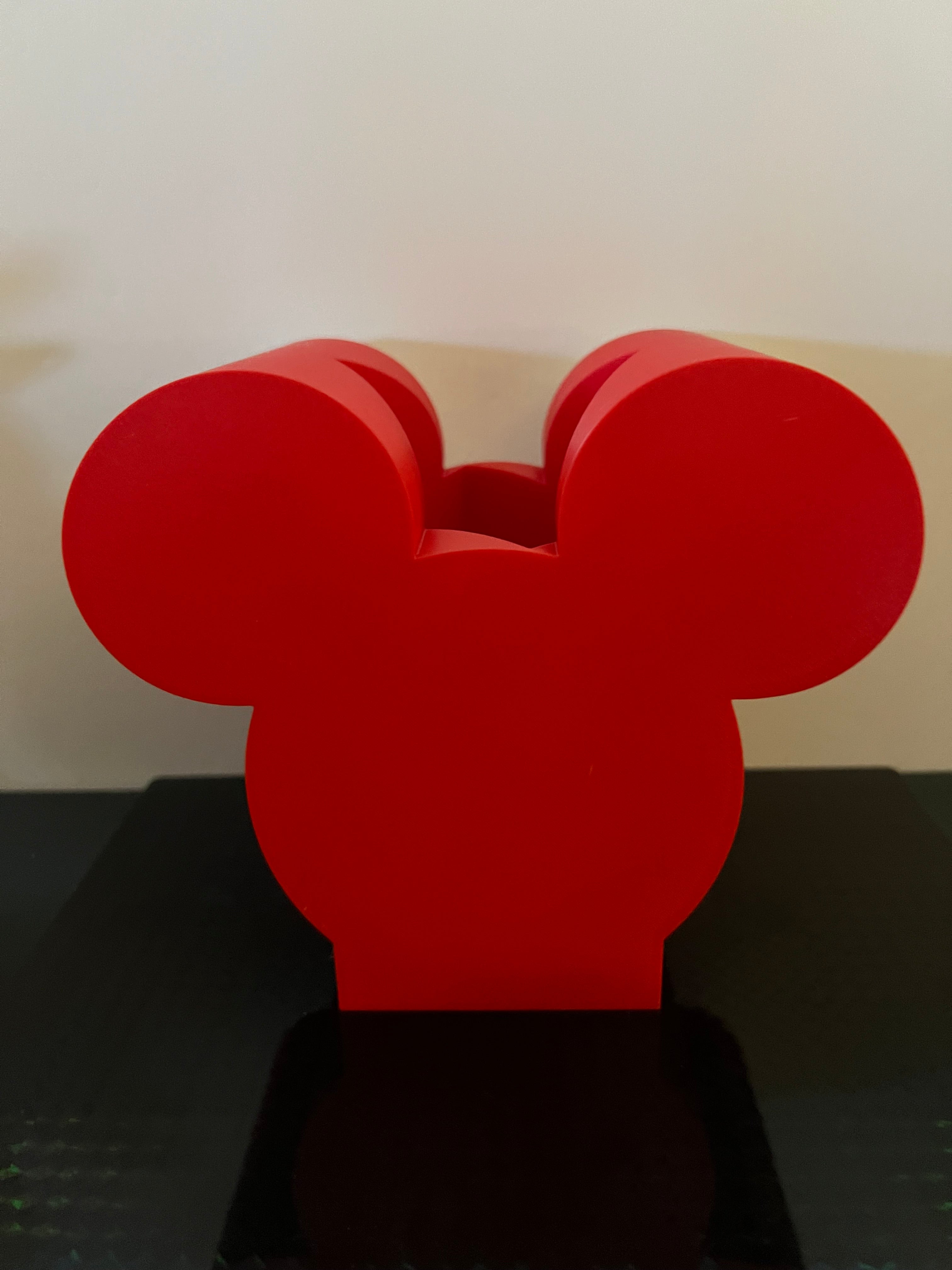 Valentine day (Red) Mickey Mouse bath and body works soap holder