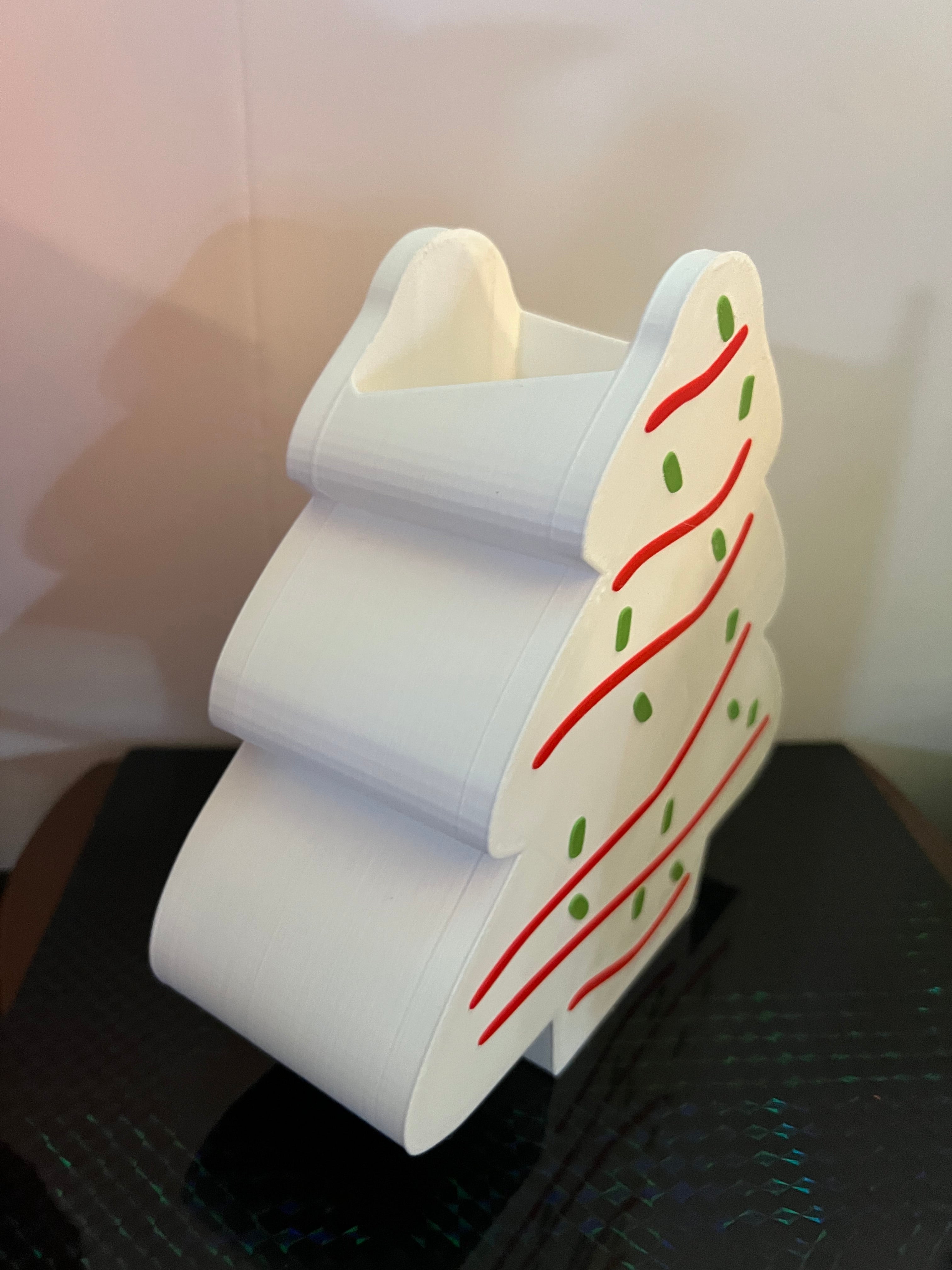 Little Debbie Christnas Tree Cake Bath & Body Works soap holder