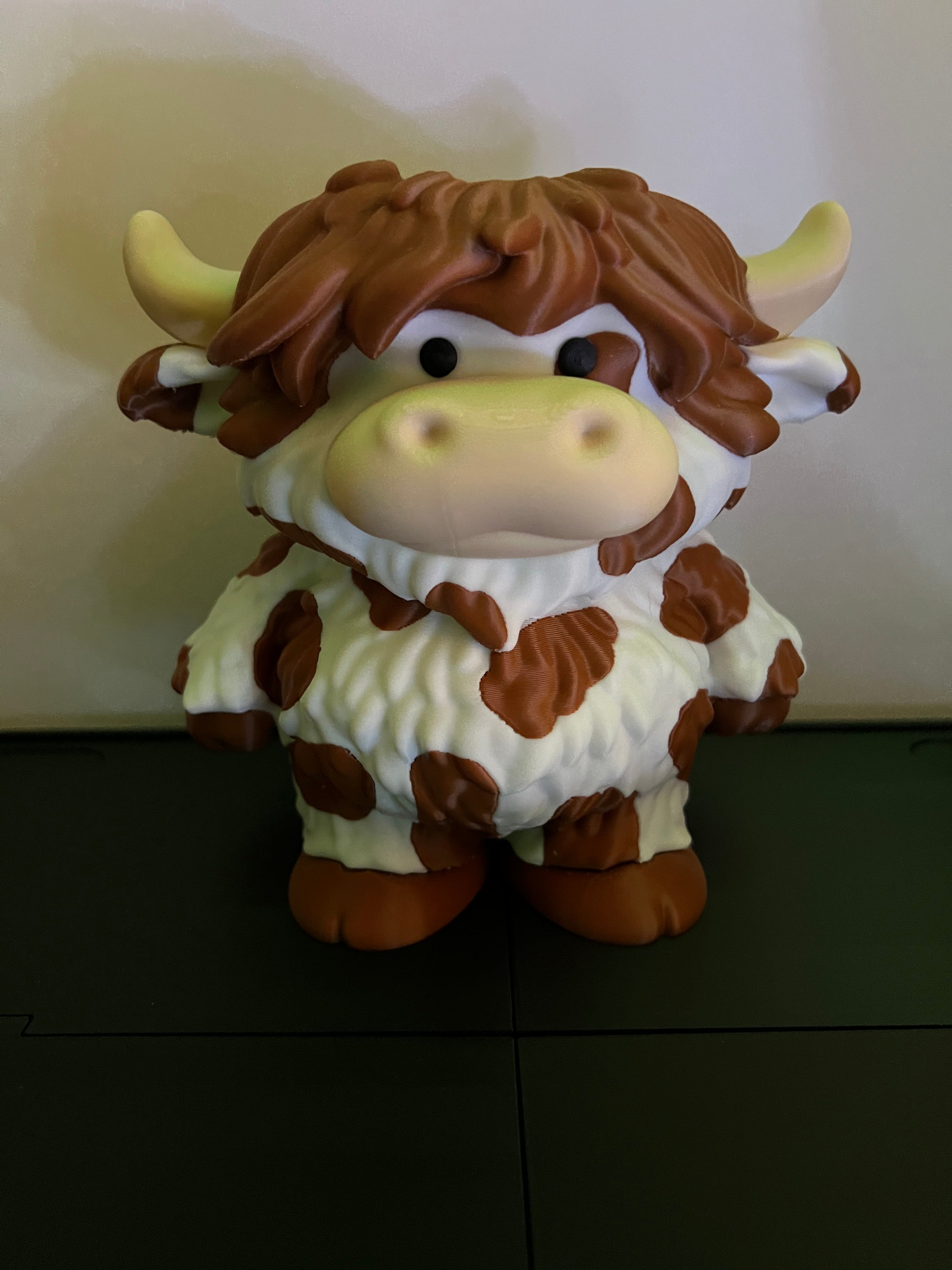 Highland Cow Bath and Body Works Soap Holder by 3d print