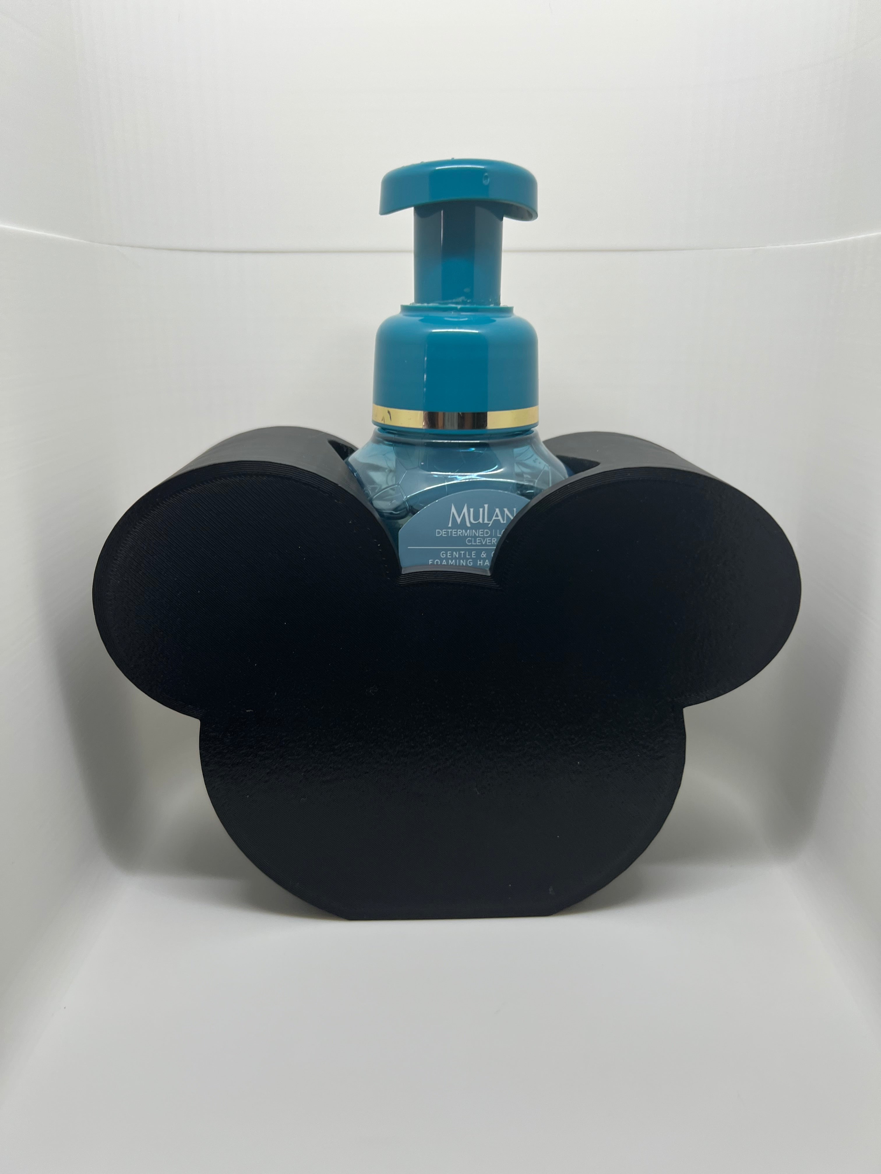 Custom Design - Fireworks Mickey Mouse ear shape bath and body works soap holder