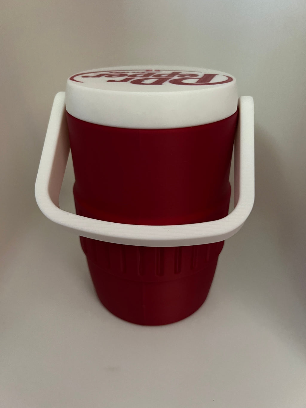 Custom Design - Dr Pepper Theme Cooler Can Holder 12 oz by 3d print