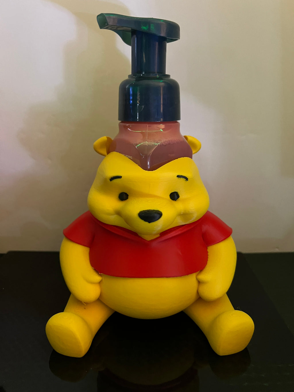Custom design- Winnie of the Pooh bath and body works soap holder