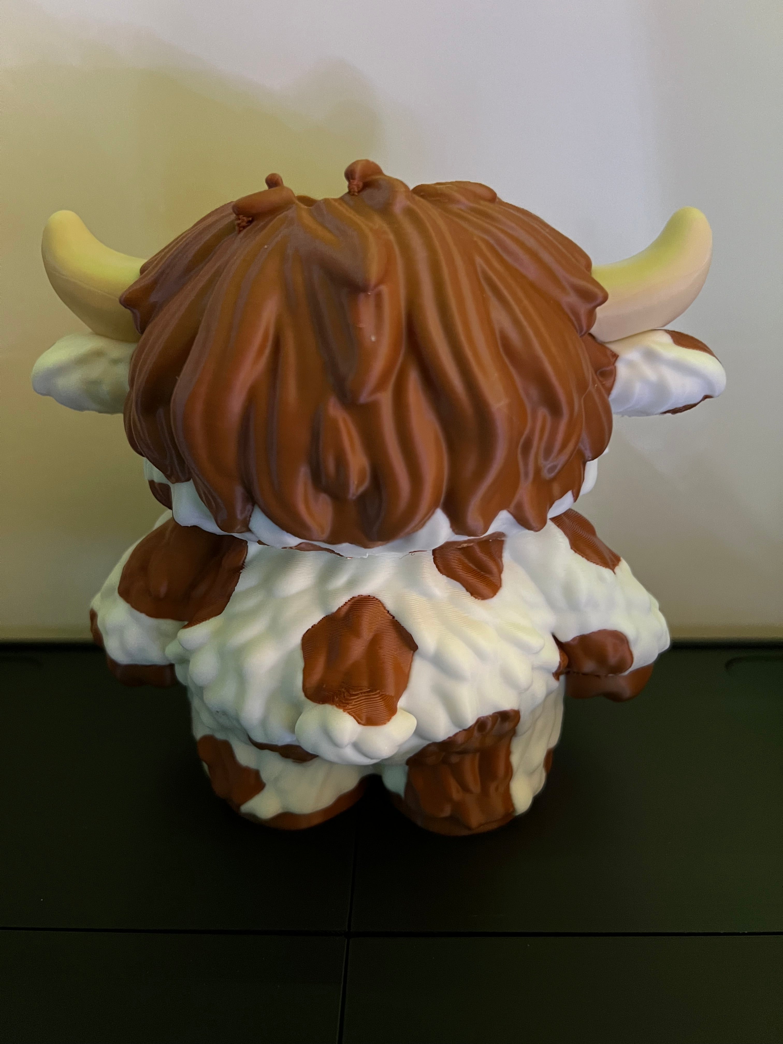 Highland Cow Bath and Body Works Soap Holder by 3d print