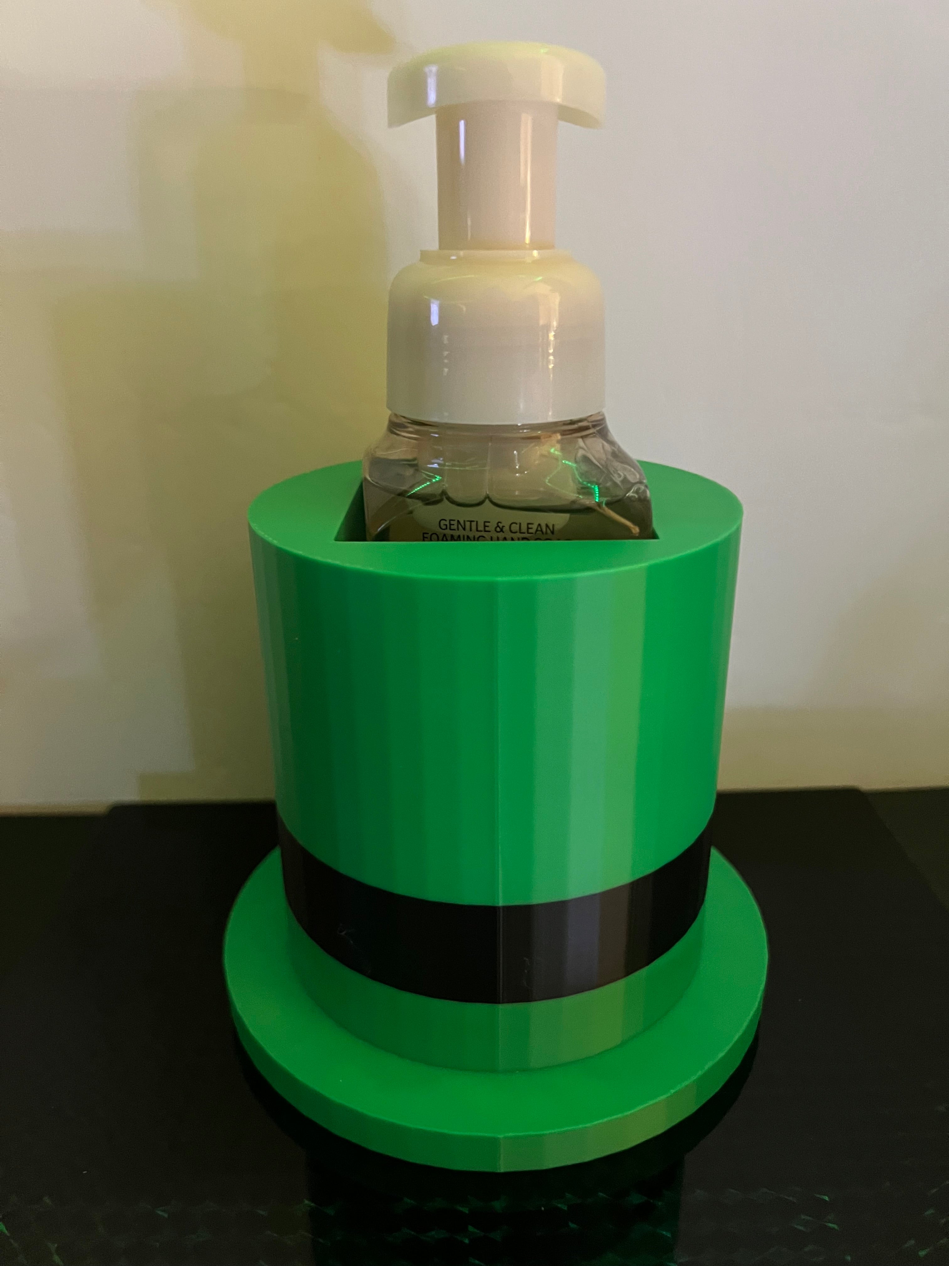 St Patrick bath and body works soap holder