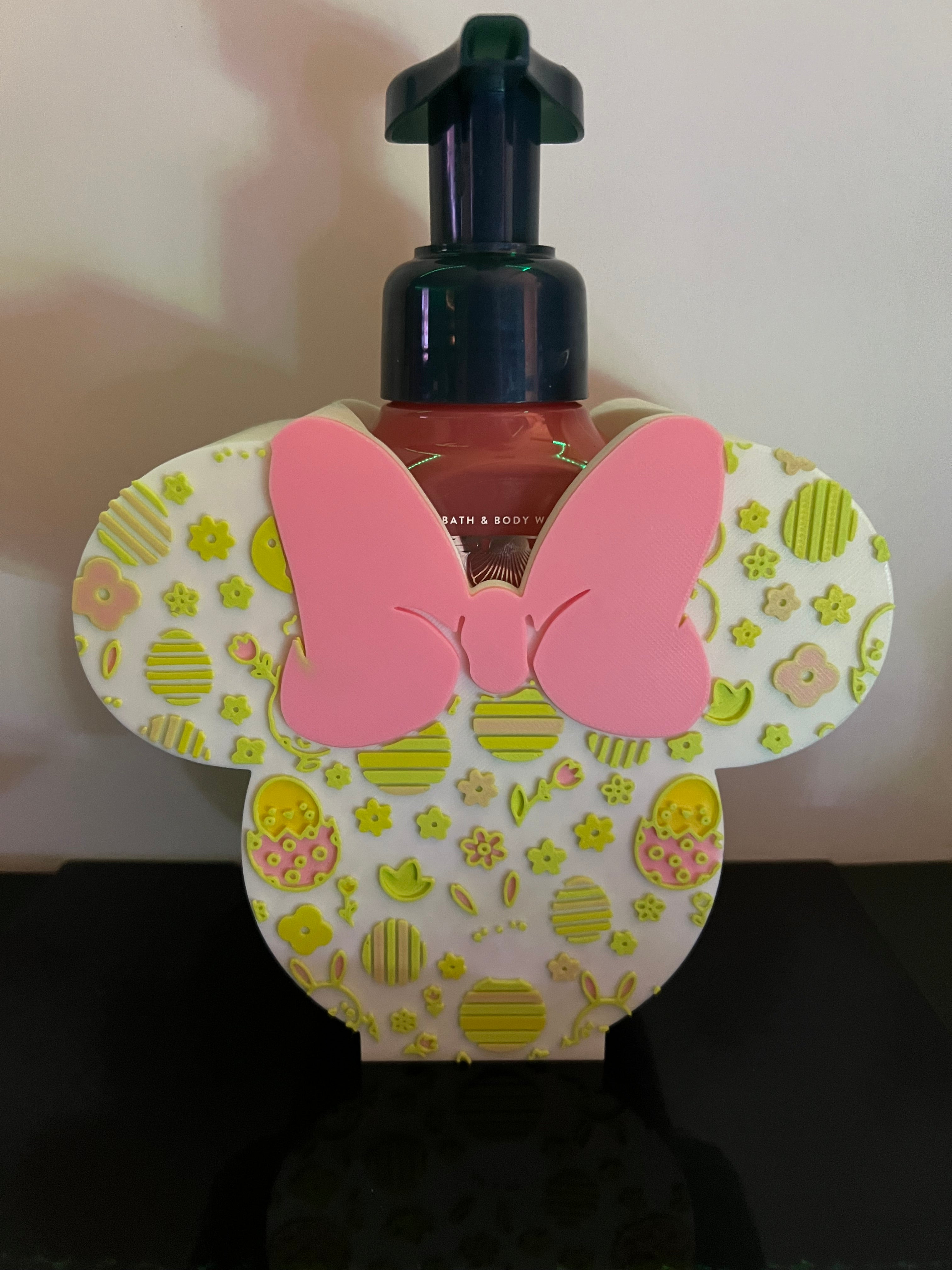 Easter Minnie Mouse bath and body works soap holder