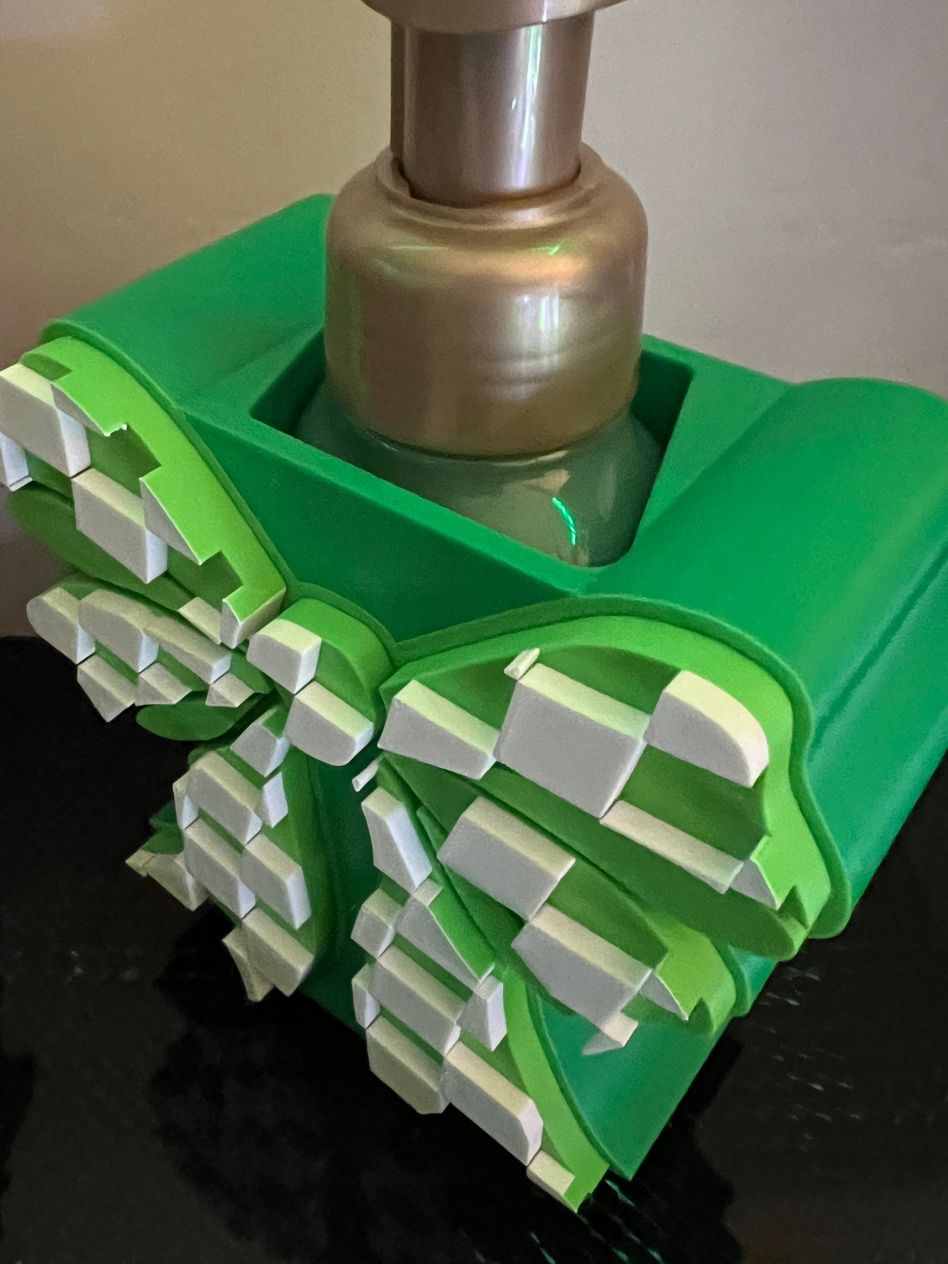 Custom Design- St Patrick Ribbon bath and body soap holder