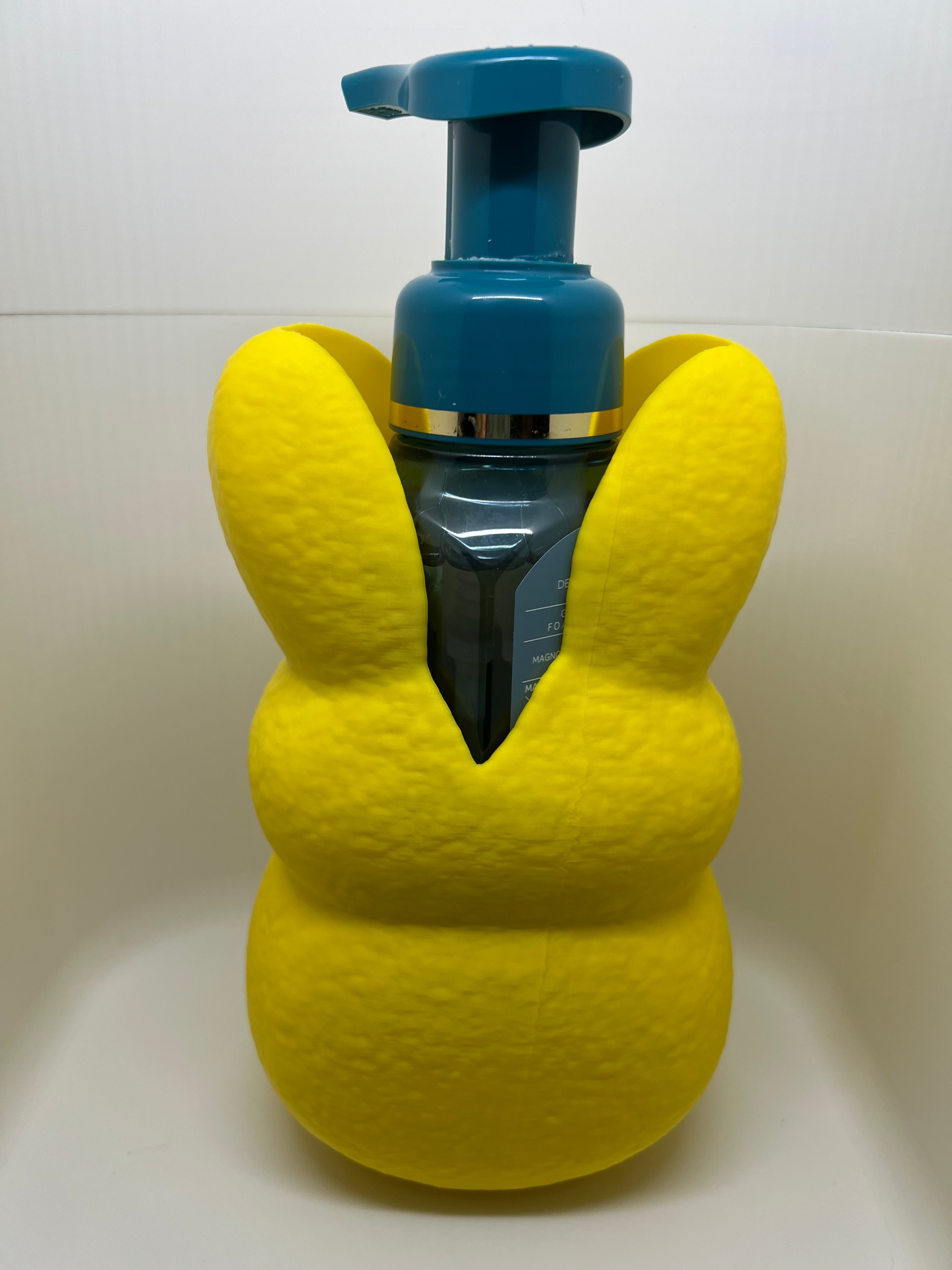 Custom Design - Easter Yellow Peeps Bunny bath and body works soap holder