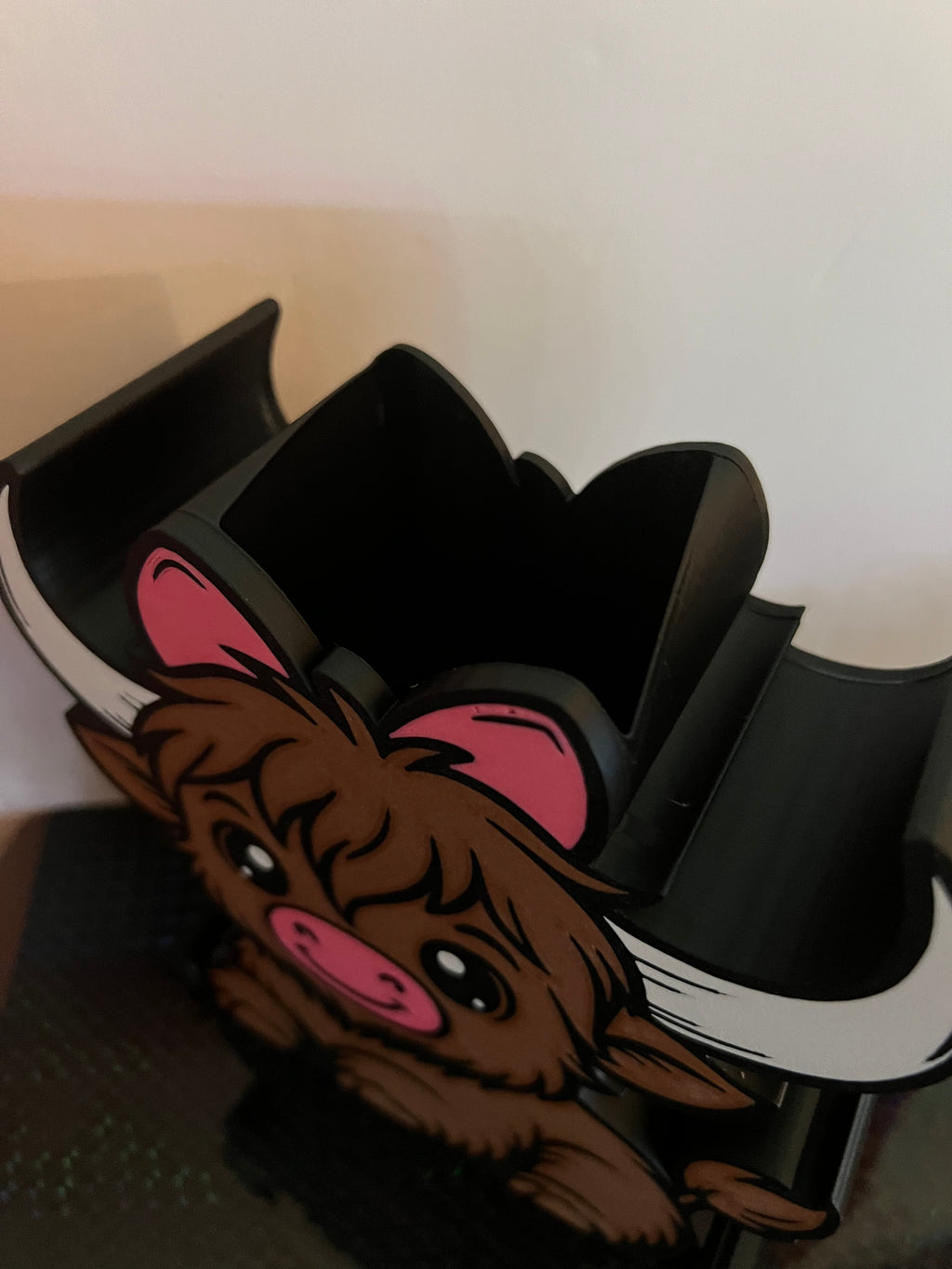 Female Highland Cow Bath & Body Works Soap Holder