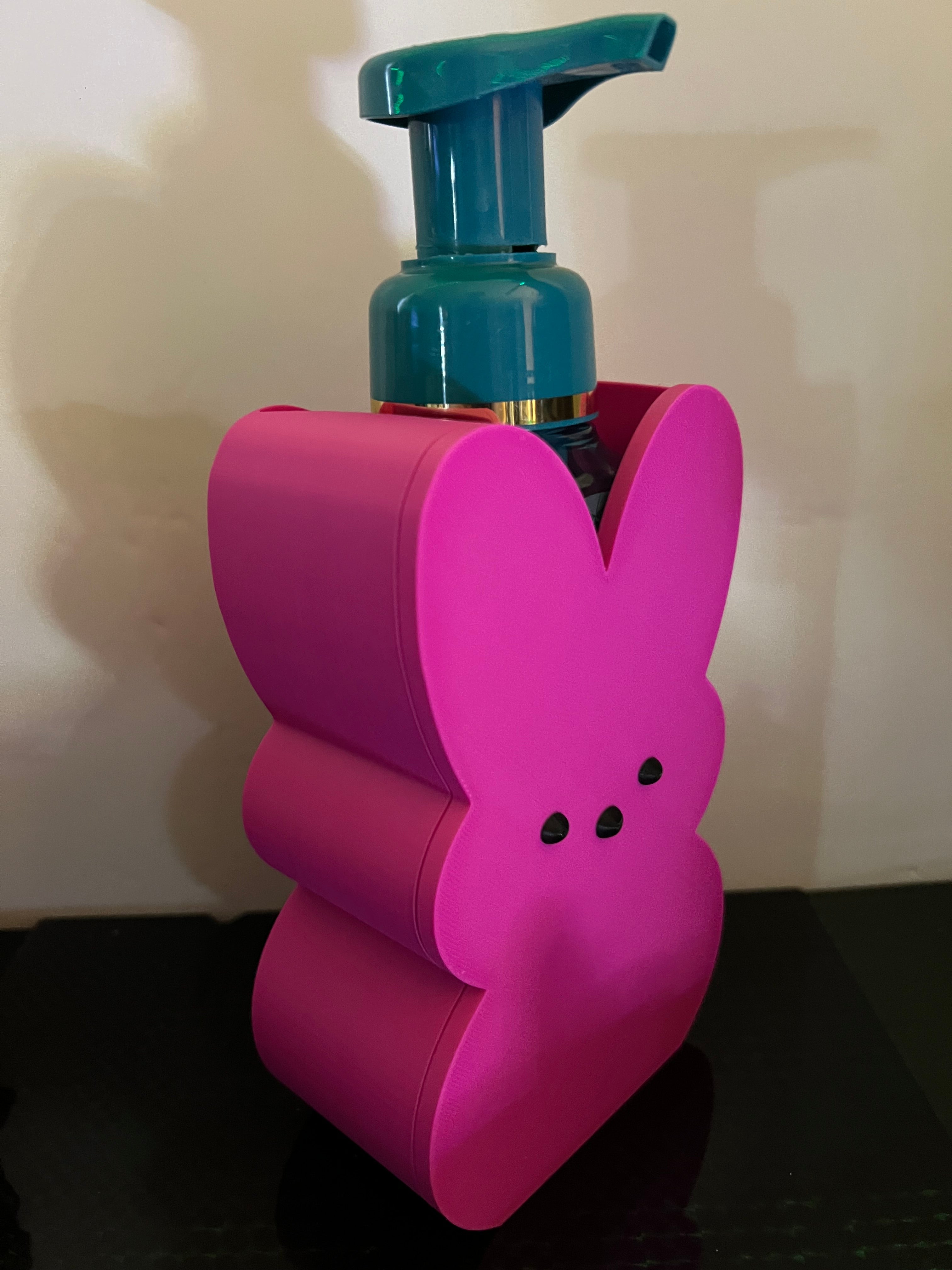 Easter Pink Peeps bath and body works soap holder