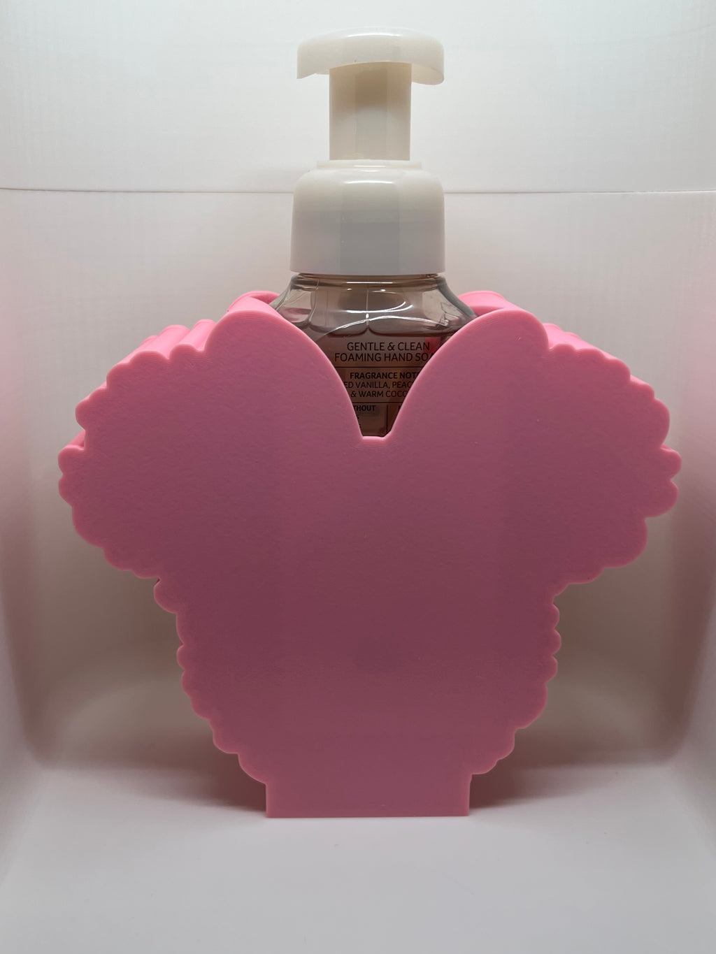 Custom Design - Easter Peeps and flower Minnie Mouse ears bath and body works soap holder