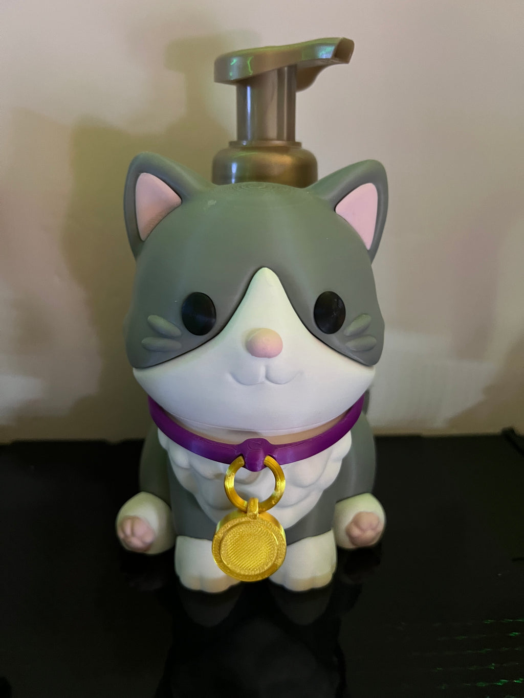Kitty bath and body works soap holder