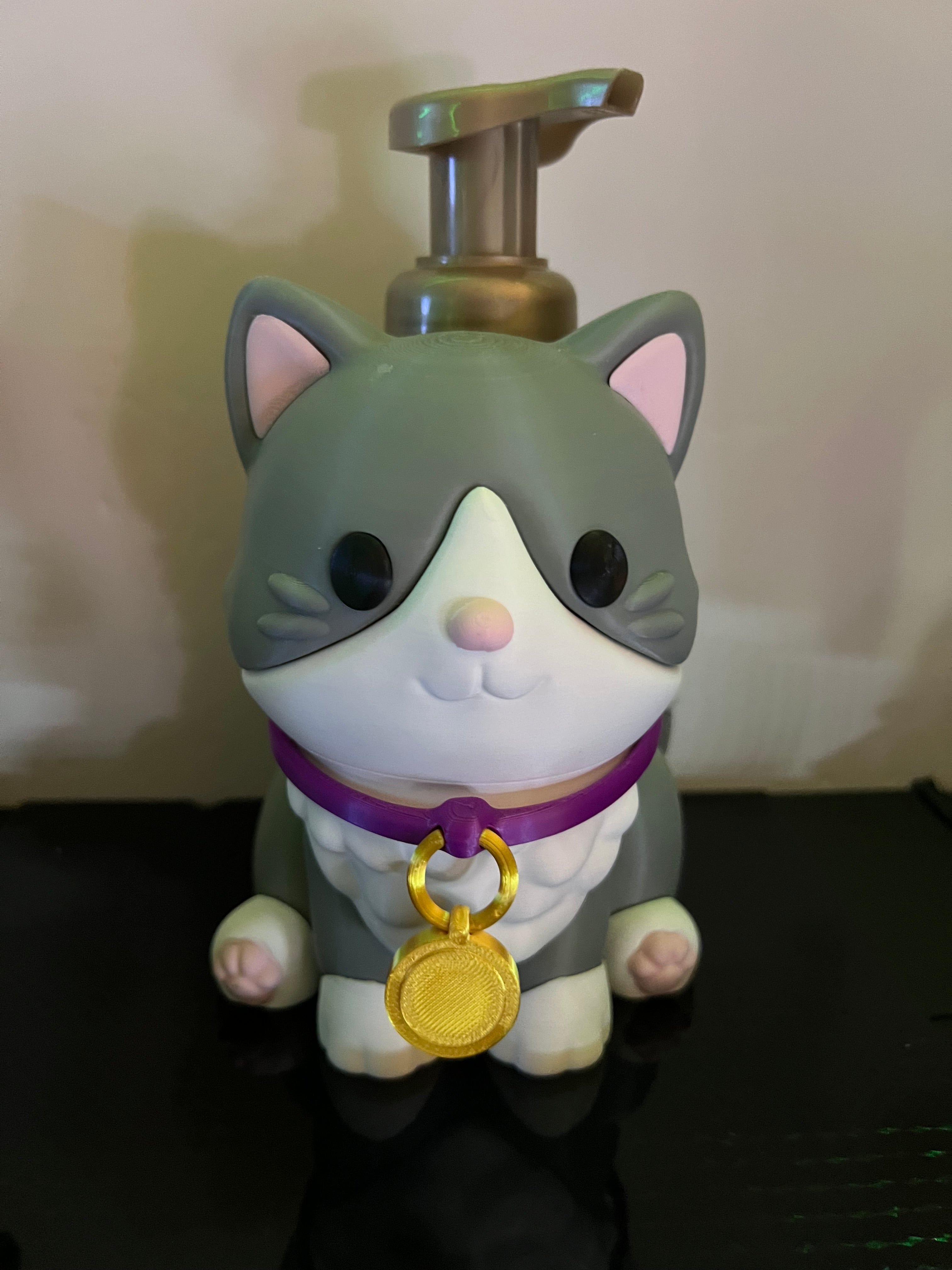 Kitty bath and body works soap holder