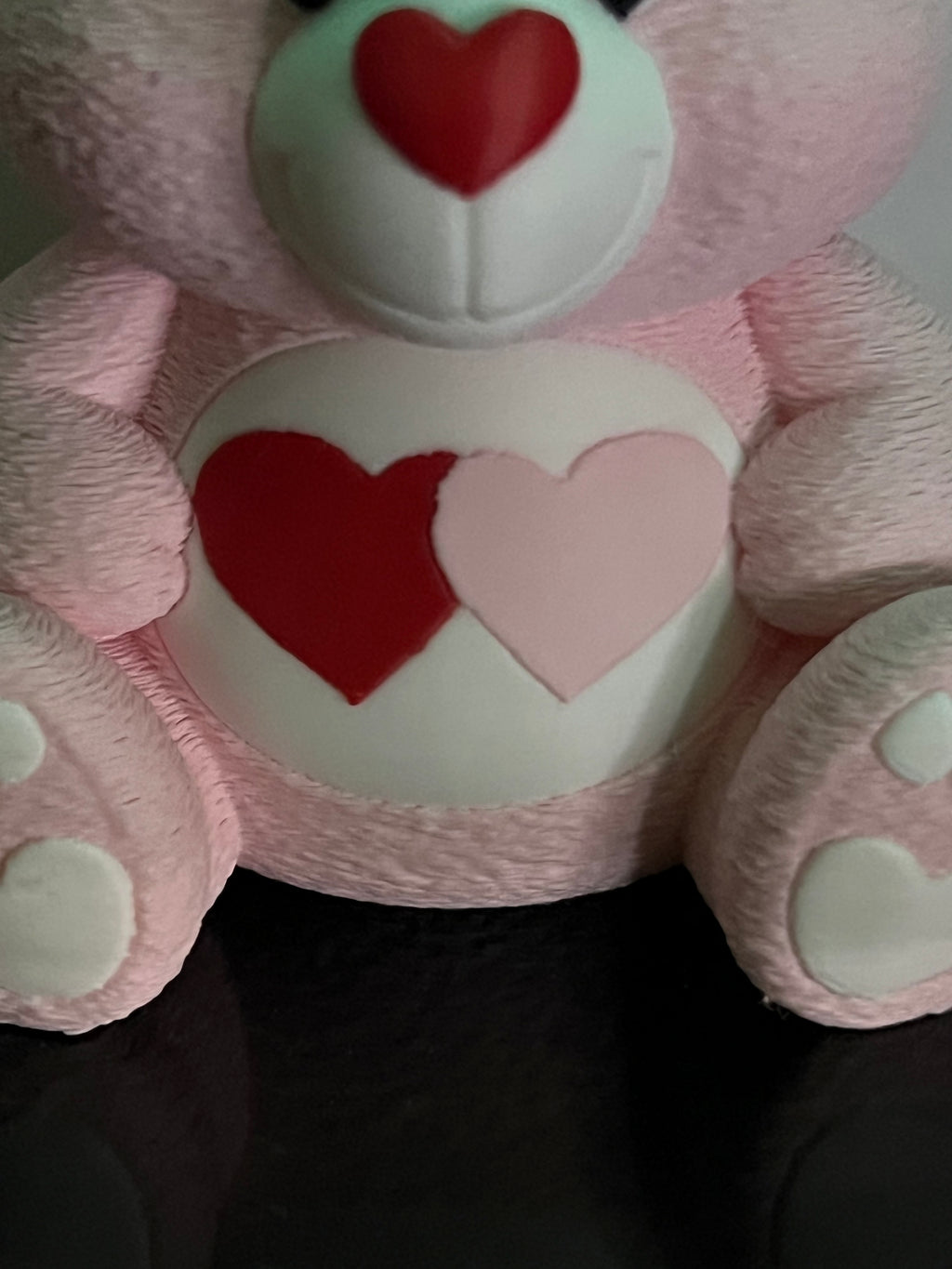 2 Hearts Care Bear by 3D print