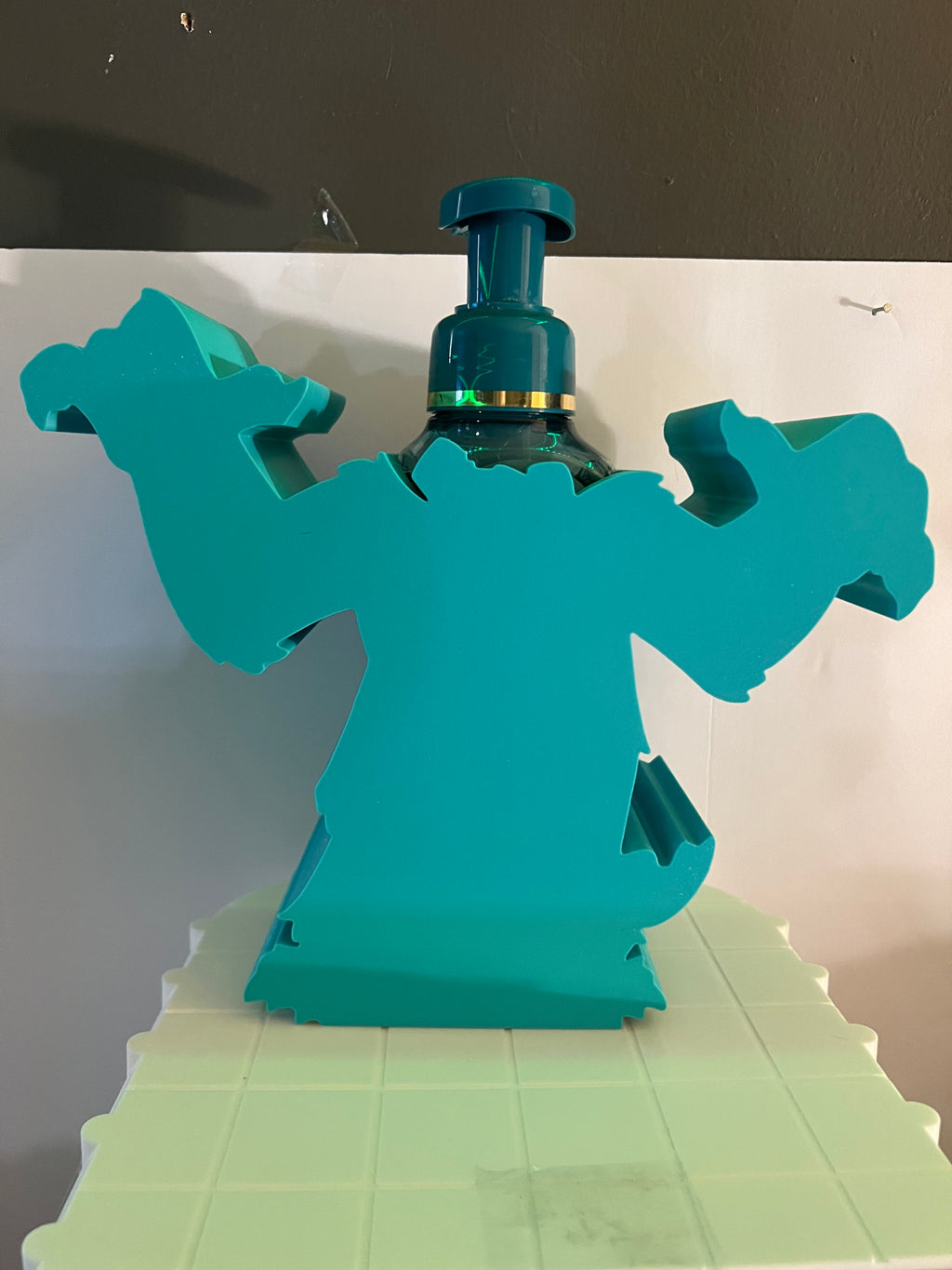 Custom Design - The Monsters Inc Sully bath and body works soap holder