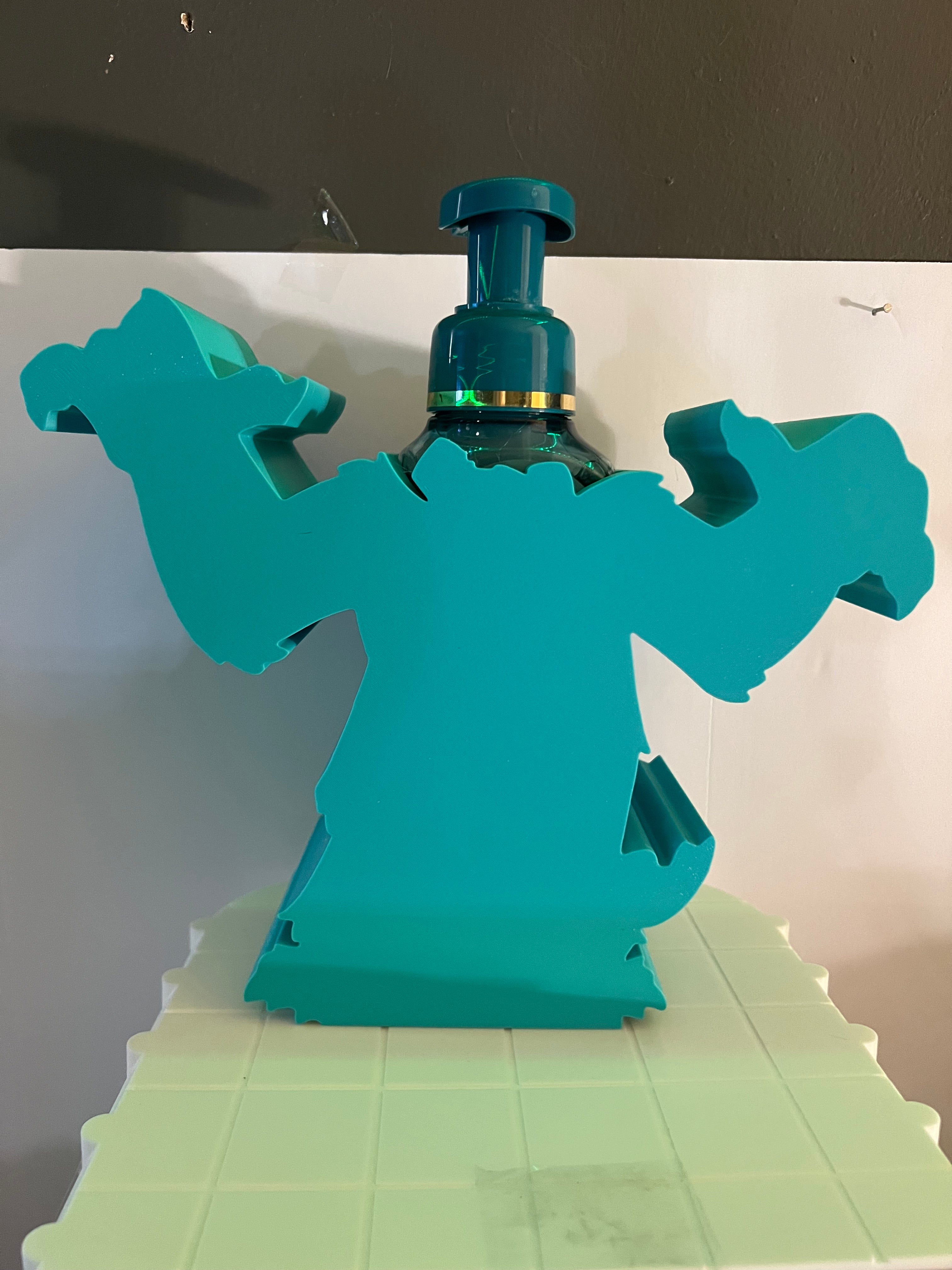 Custom Design - The Monsters Inc Sully bath and body works soap holder