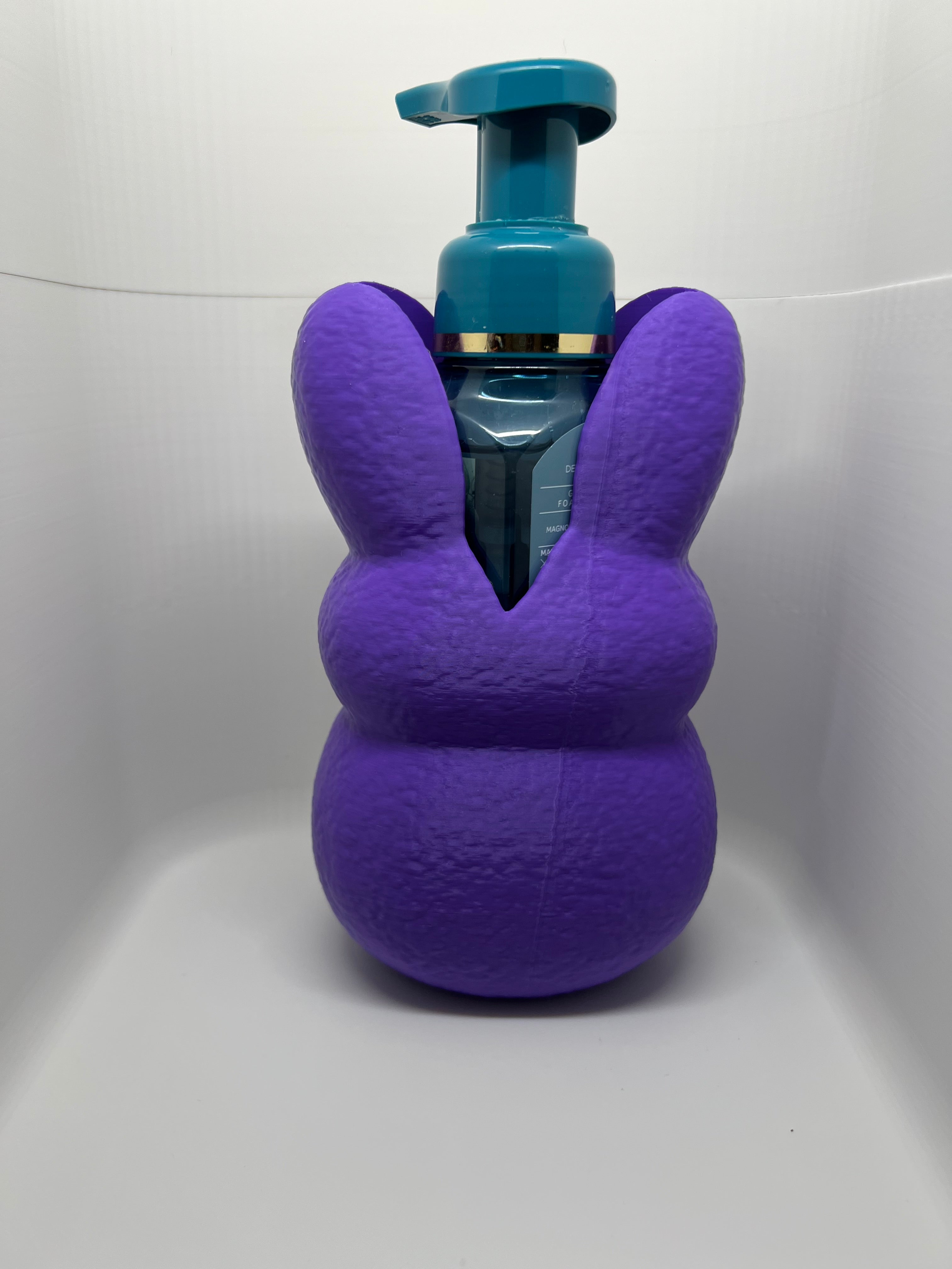 Custom Design - Easter Purple Peeps Bunny bath and body works soap holder