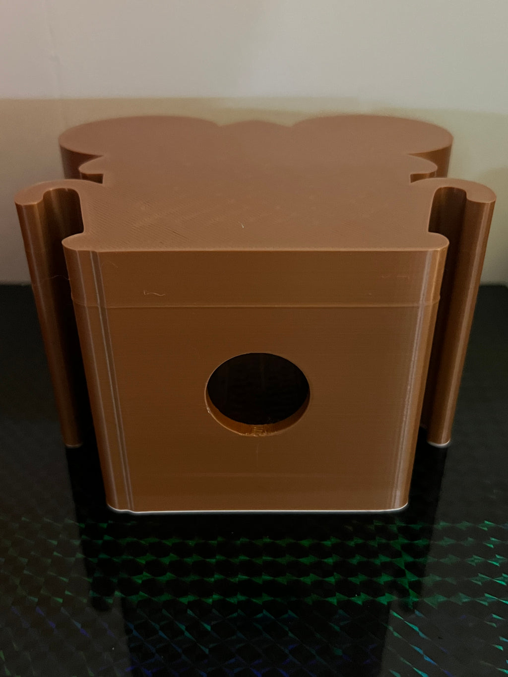 Gingerbread style Mickey Mouse Bath and Body works soap holder by 3D print