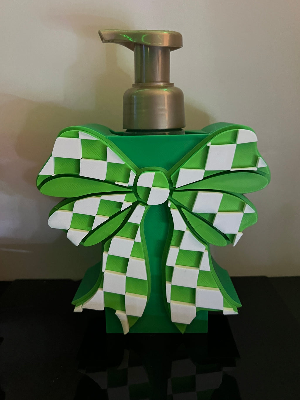 Custom Design- St Patrick Ribbon bath and body soap holder