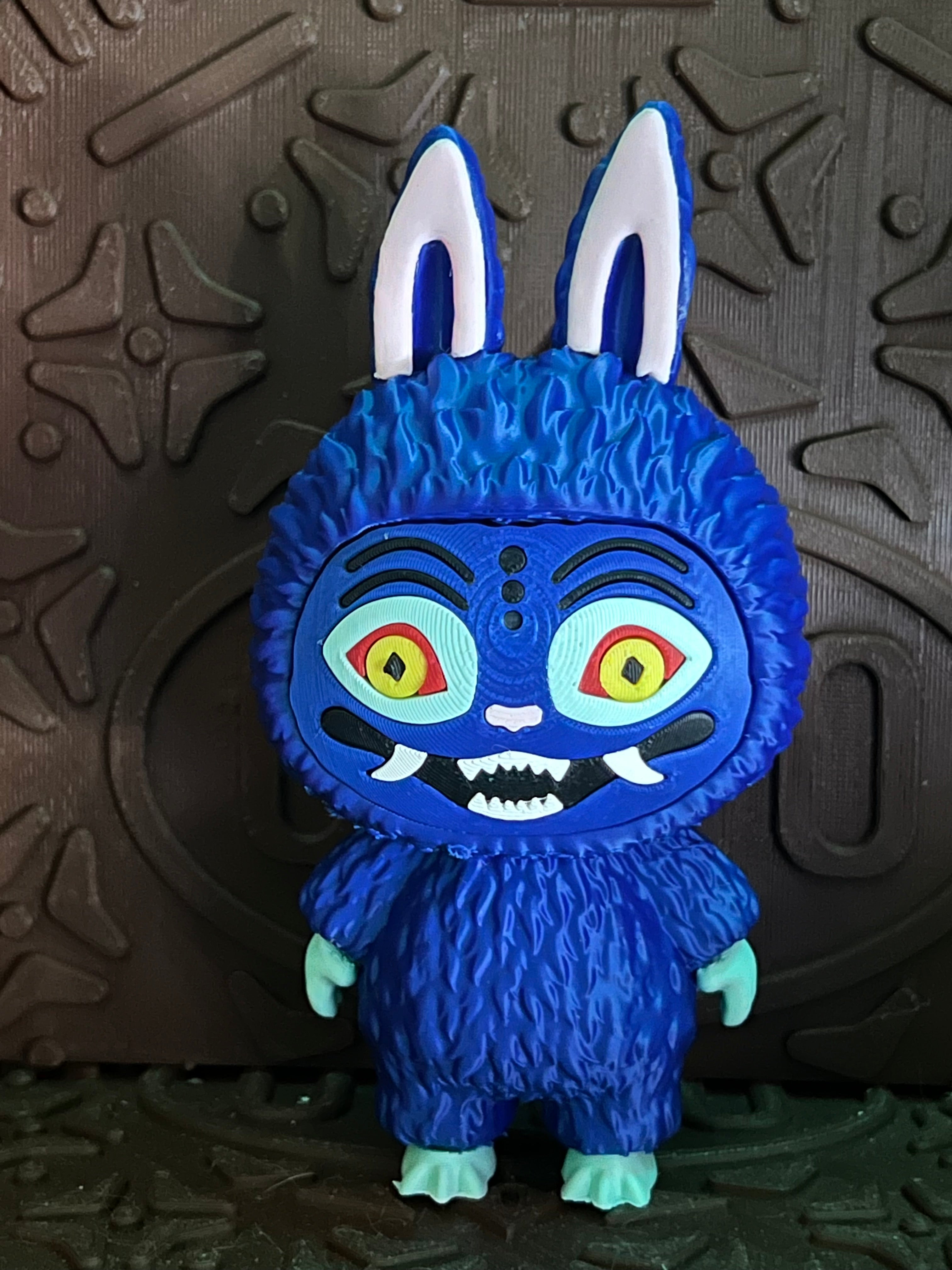 Labubu Derpy Tiger by 3D print