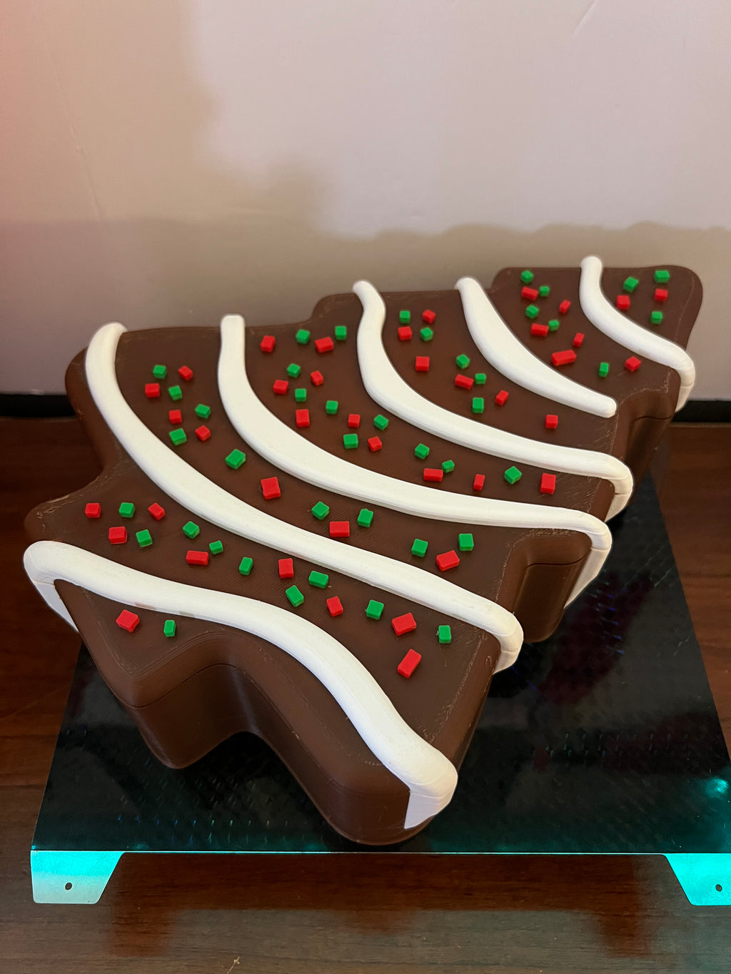 Huge Little Debbie Chocolate Christmas tree