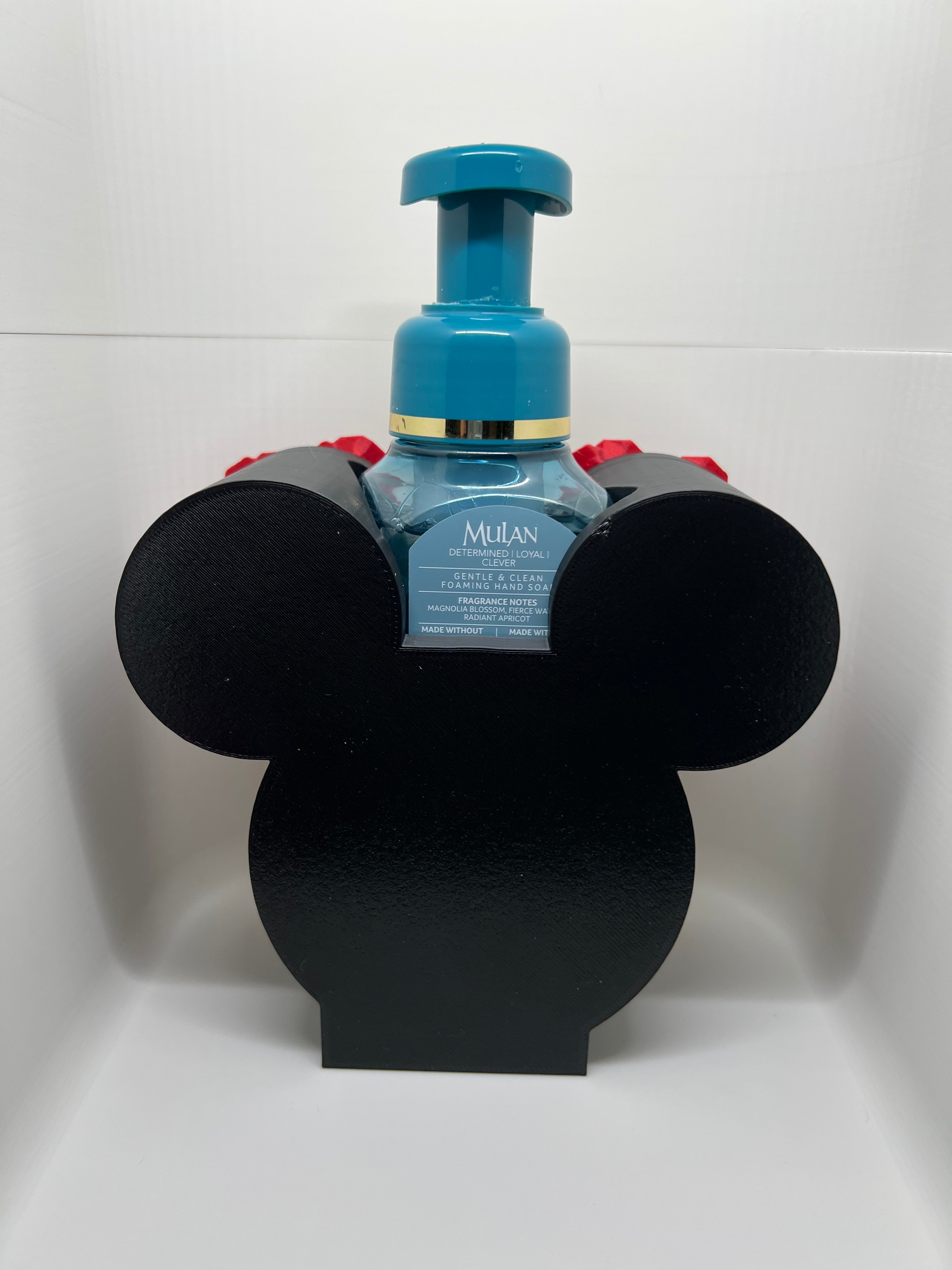 Custom Design - Mother’s Day Rose Mickey Ears bath and body works soap holders