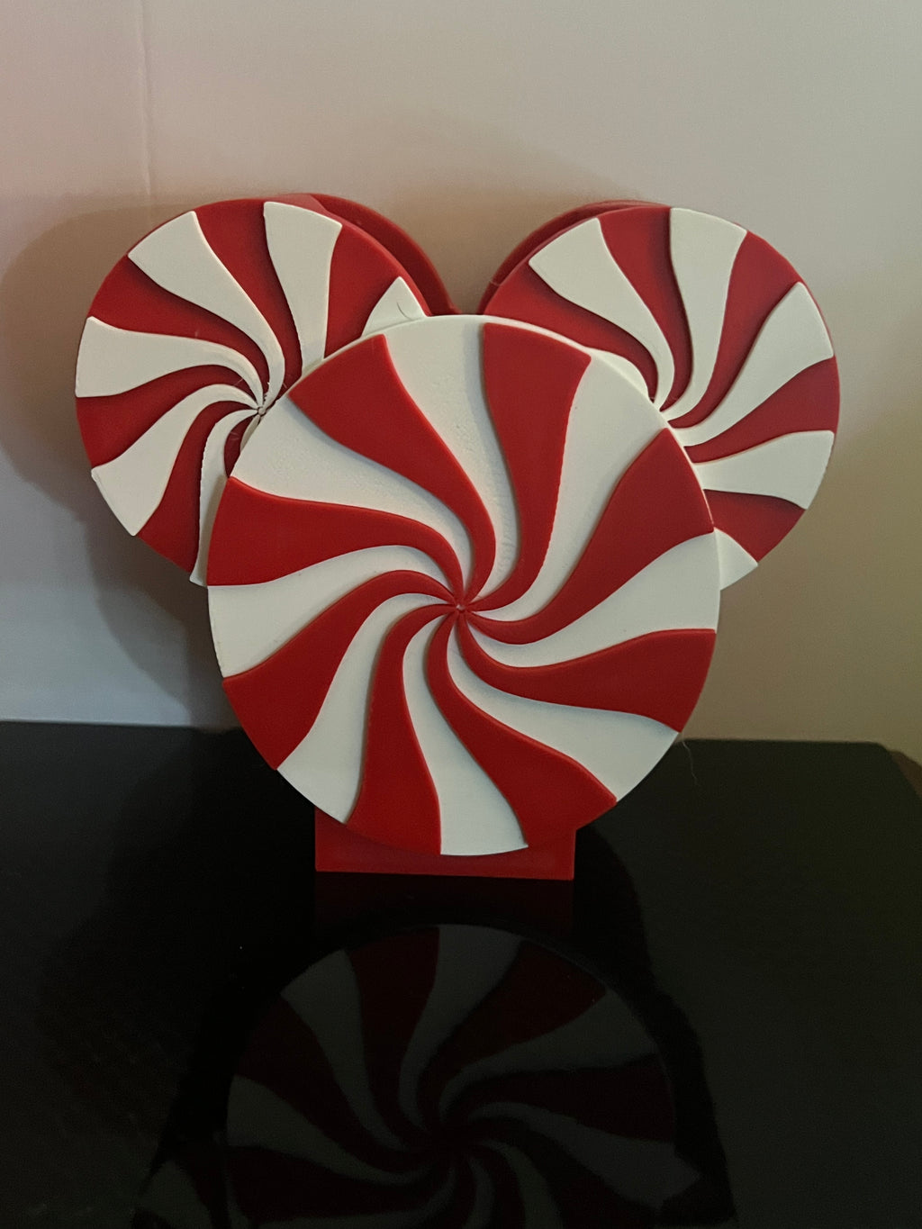 Christmas Mickey Mouse Peppermint Bath & Body Soap Holder by 3D print