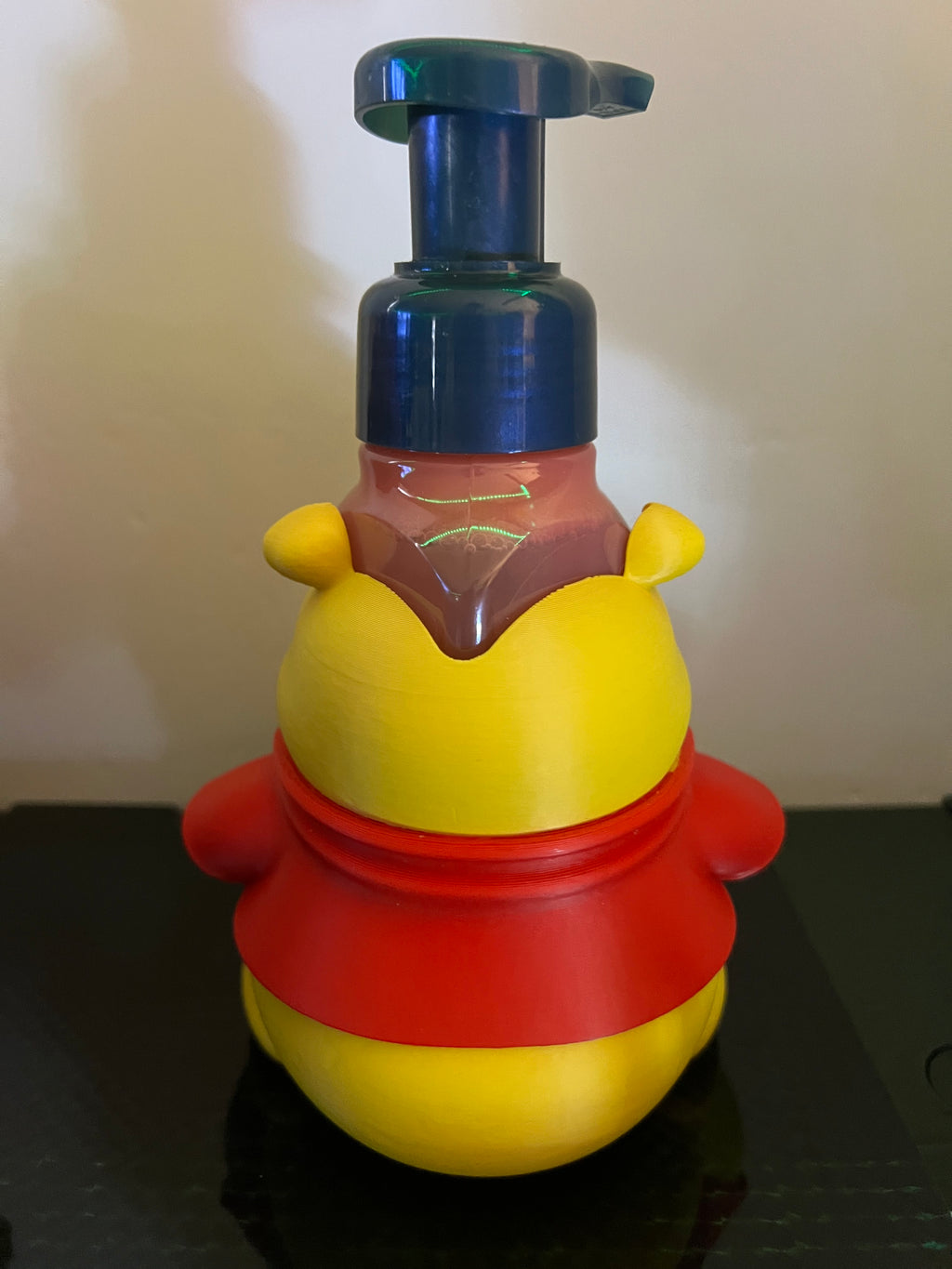 Custom design- Winnie of the Pooh bath and body works soap holder