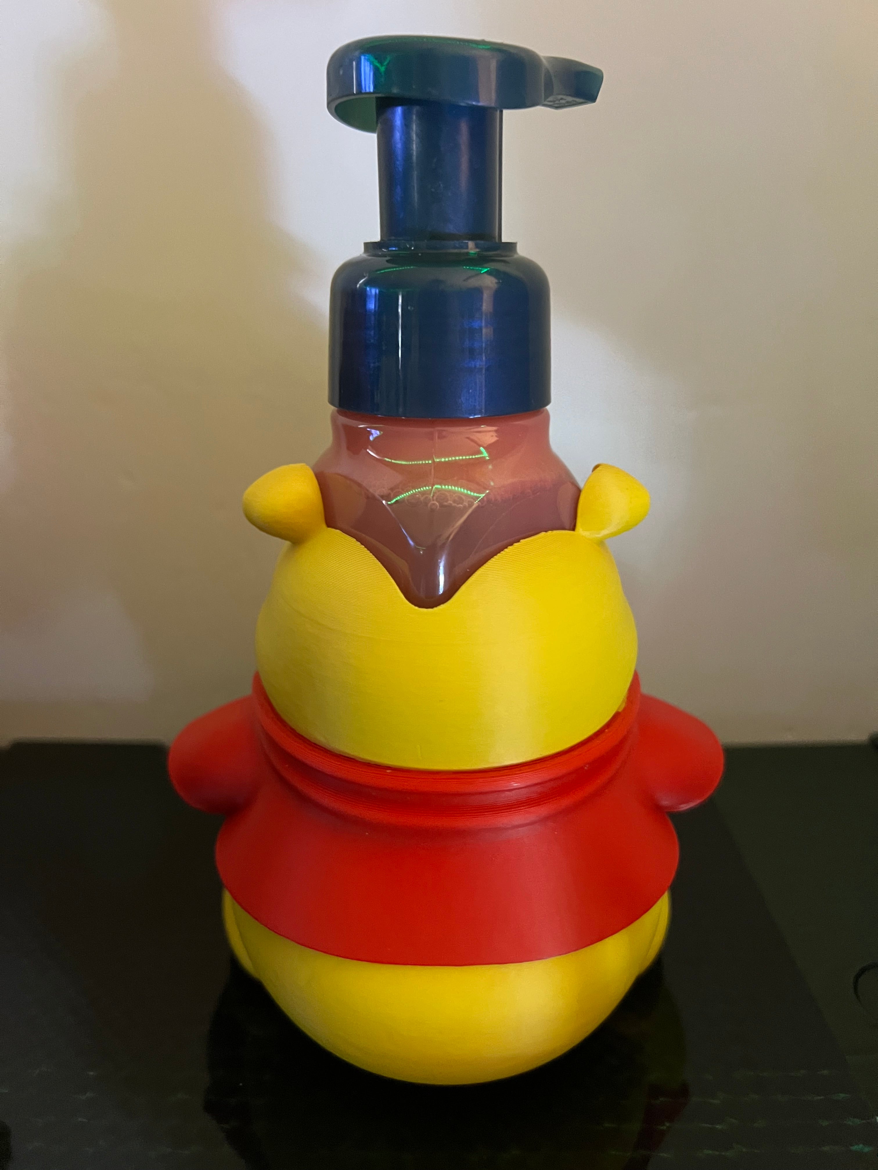 Custom design- Winnie of the Pooh bath and body works soap holder