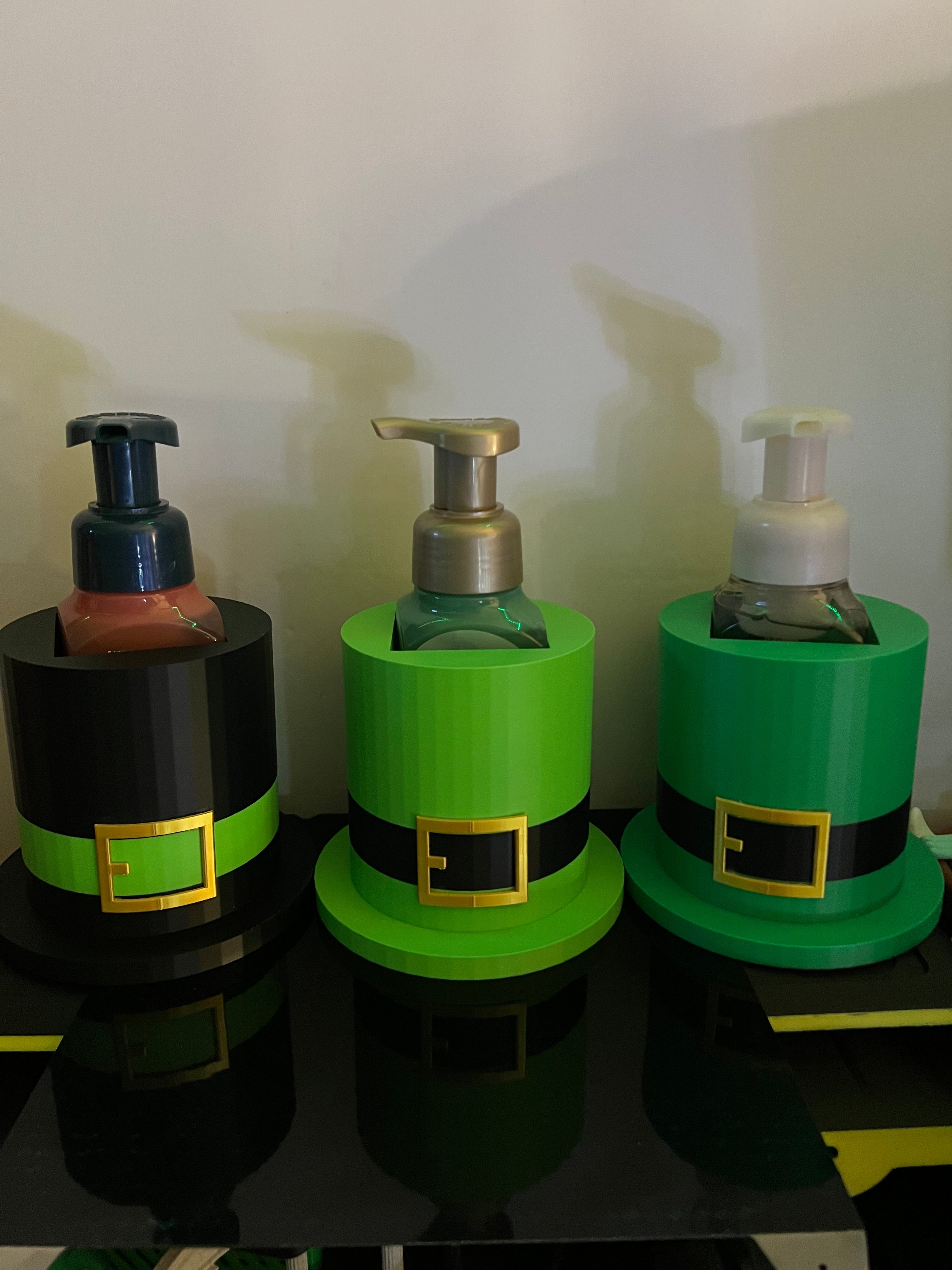 St Patrick bath and body works soap holder