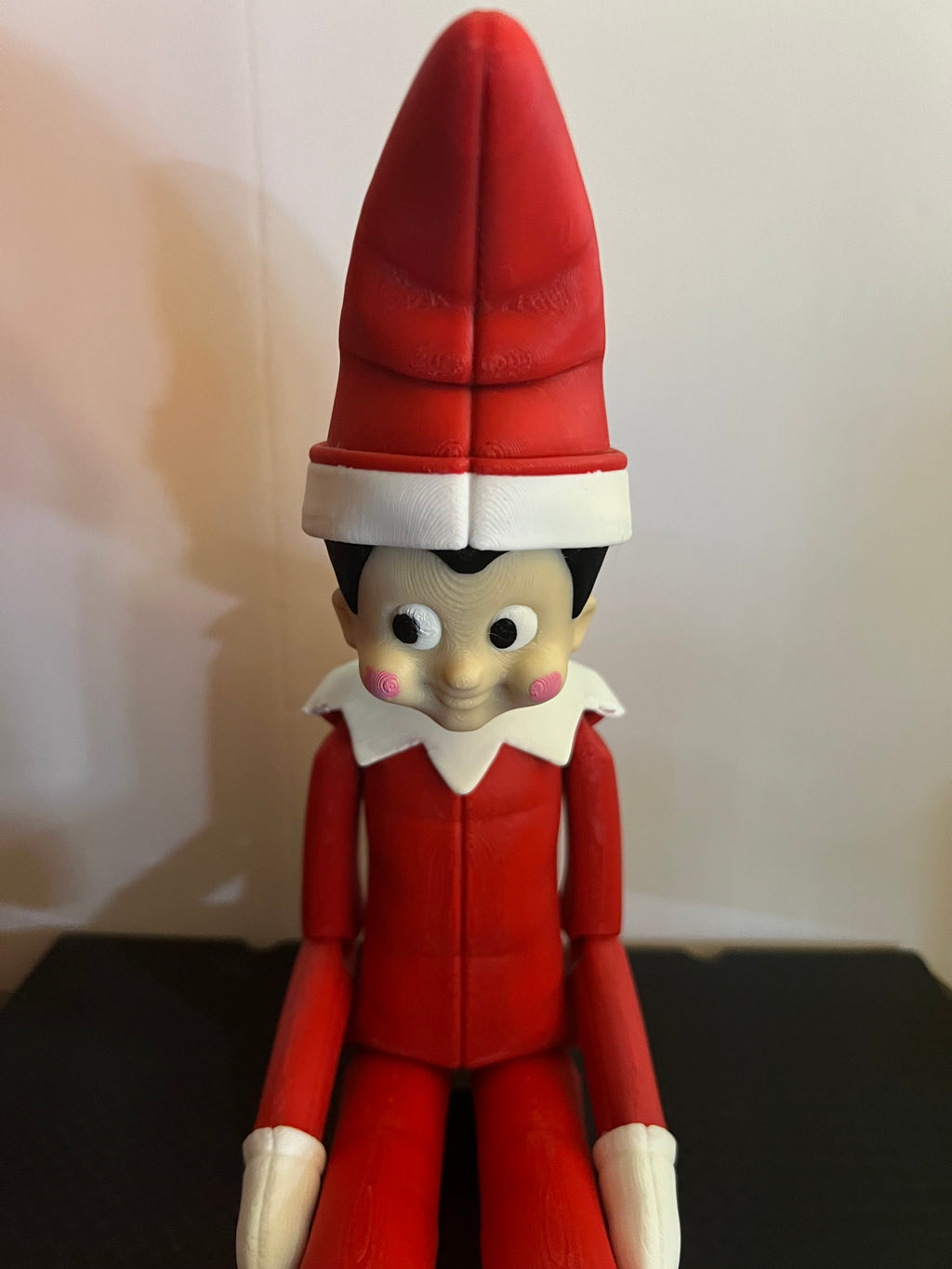 Christmas Flexi Elf on the Shelf by 3D print