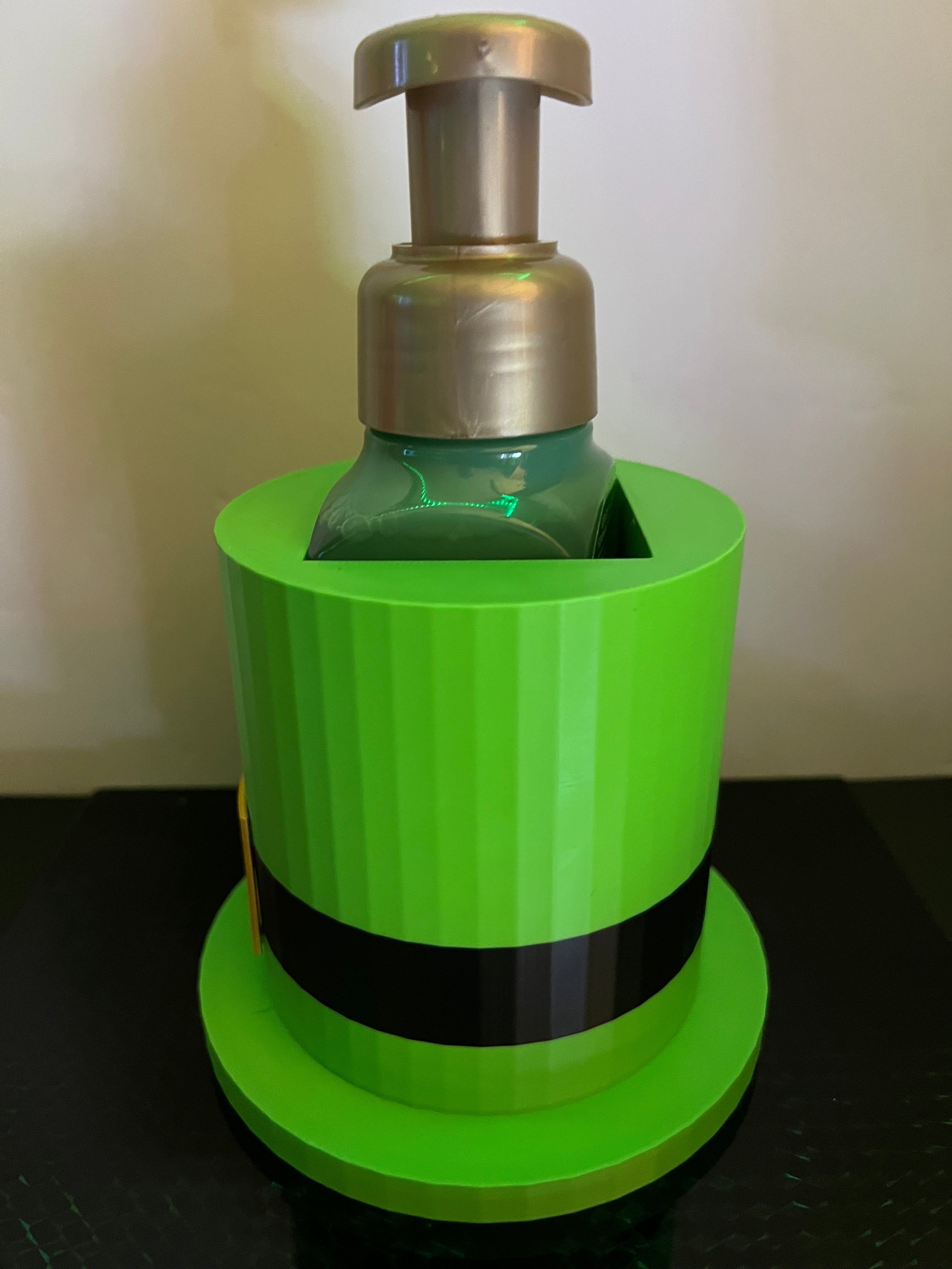 St Patrick bath and body works soap holder