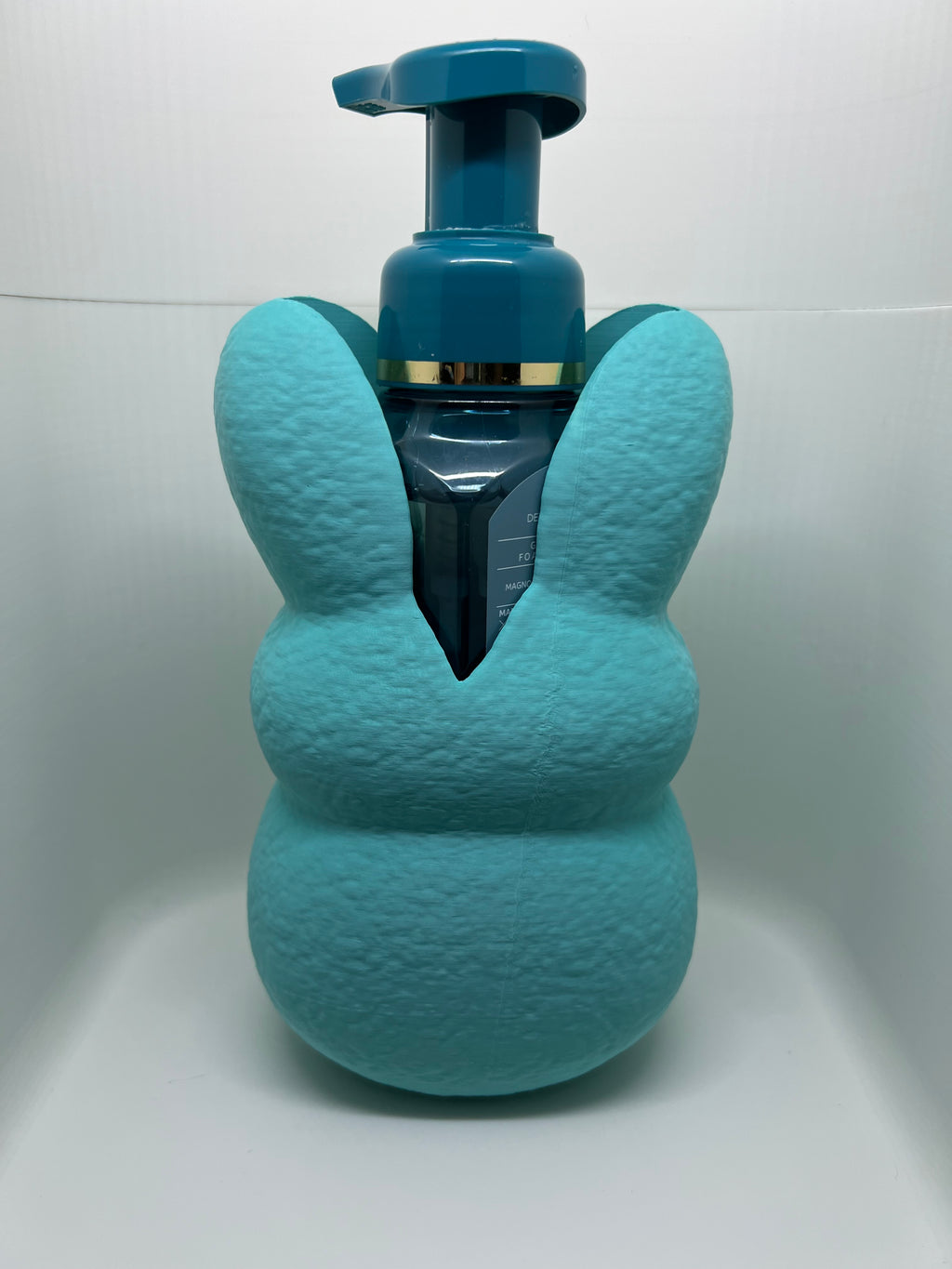 Custom Design - Easter Teal  Peeps Bunny bath and body works soap holder